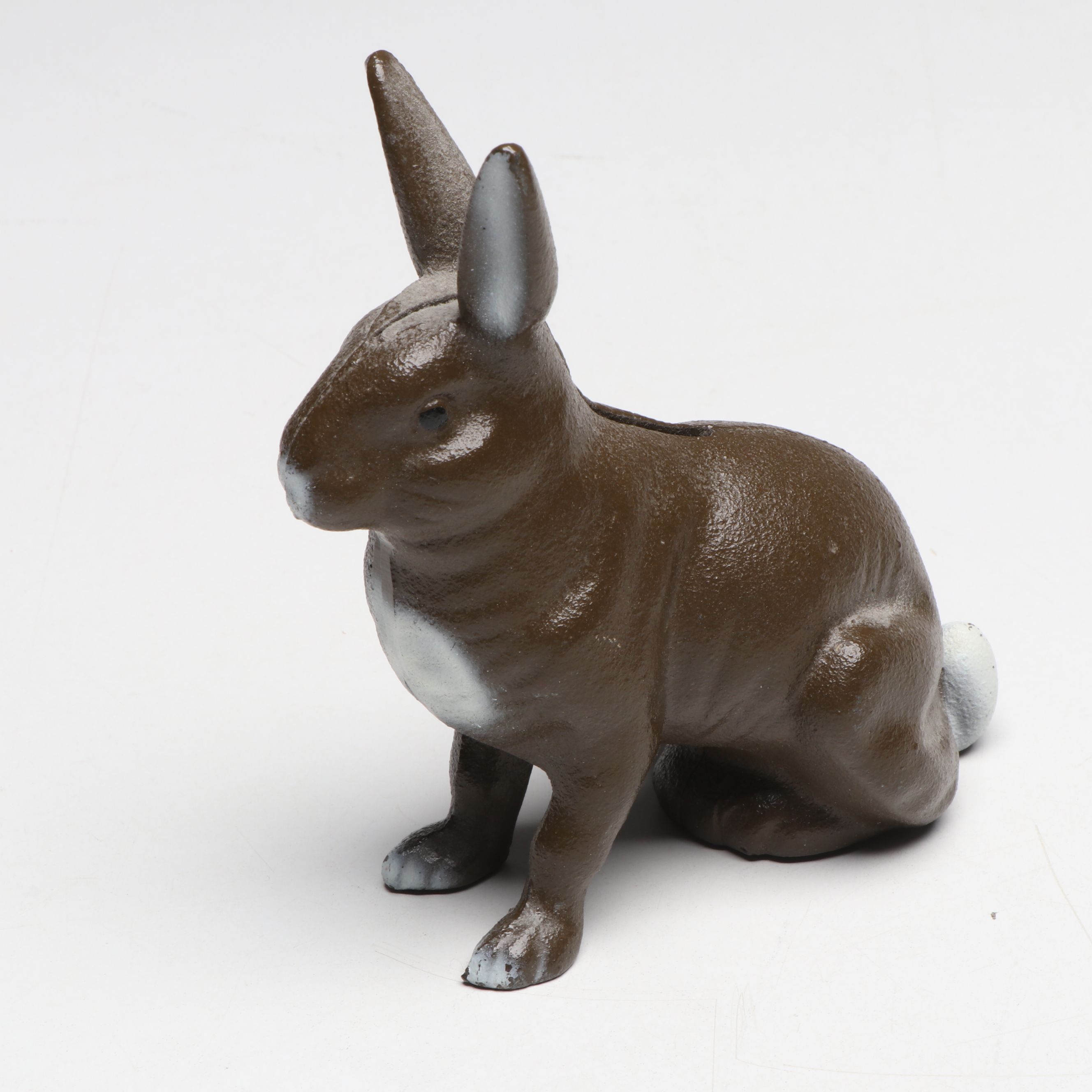 John Wright Cast Iron and More Figurines with Mexican Lacquerware Fish