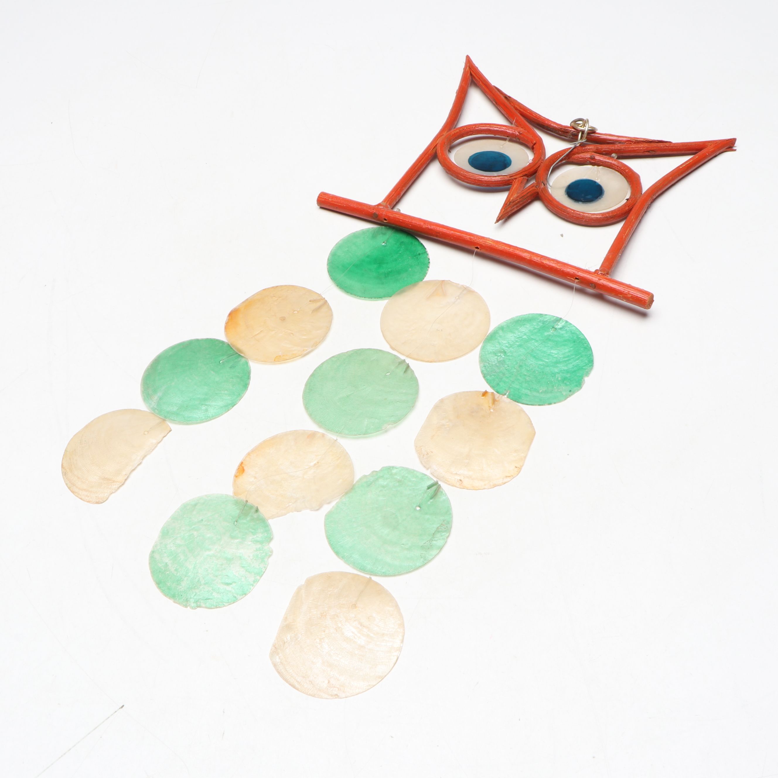 John Wright Cast Iron and More Figurines with Mexican Lacquerware Fish