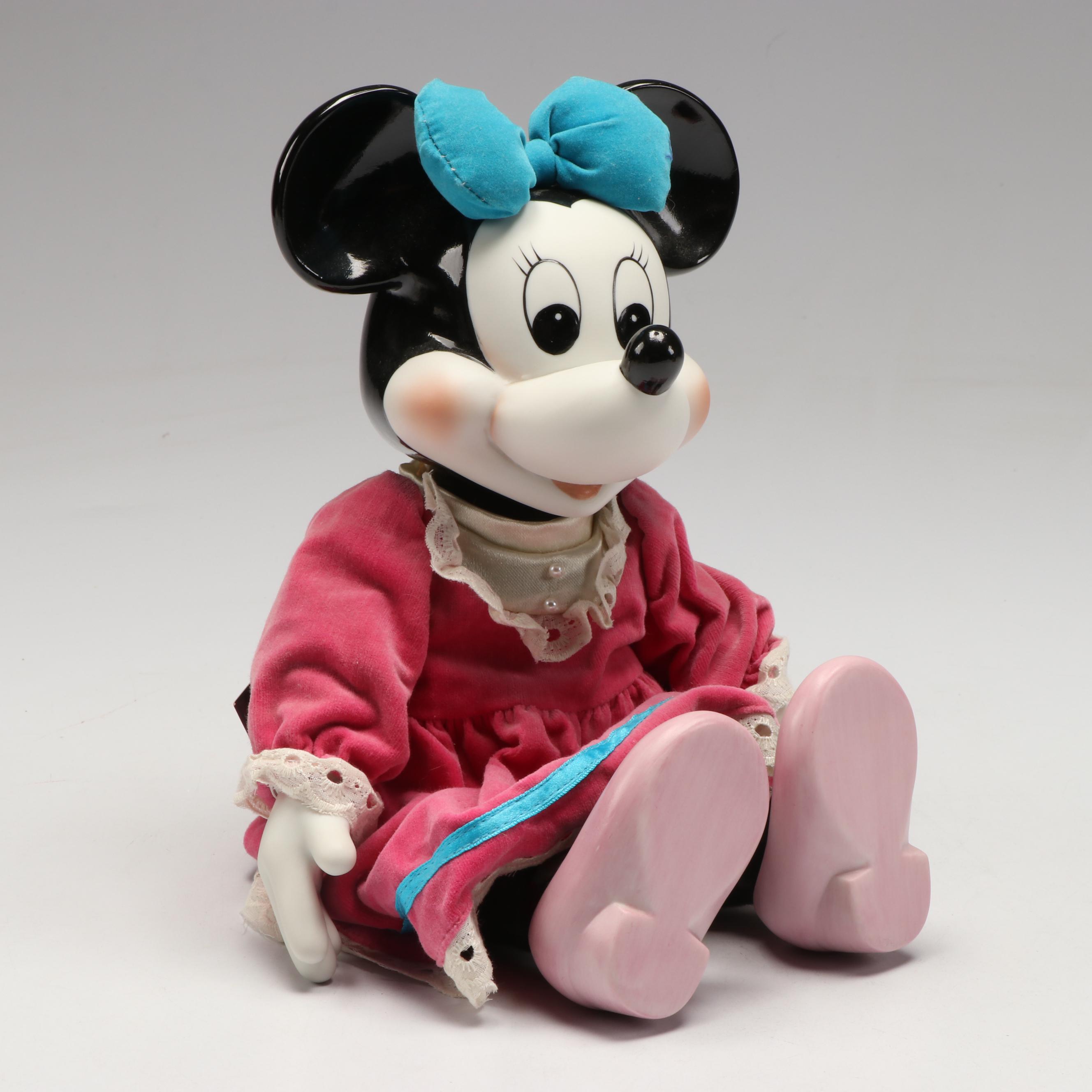 Walt Disney "Musical Mickey and Minnie" Wind-Up Dolls