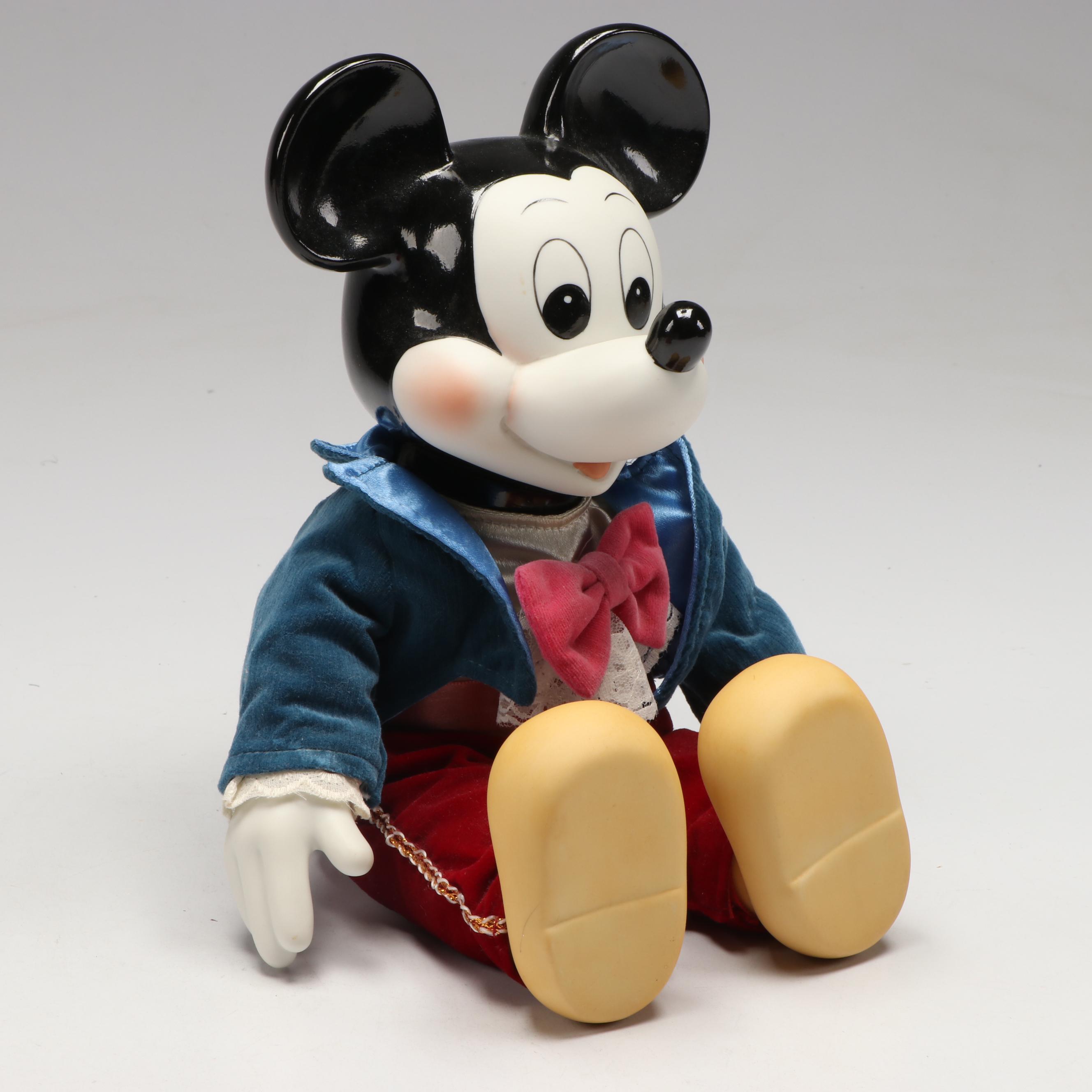 Walt Disney "Musical Mickey and Minnie" Wind-Up Dolls