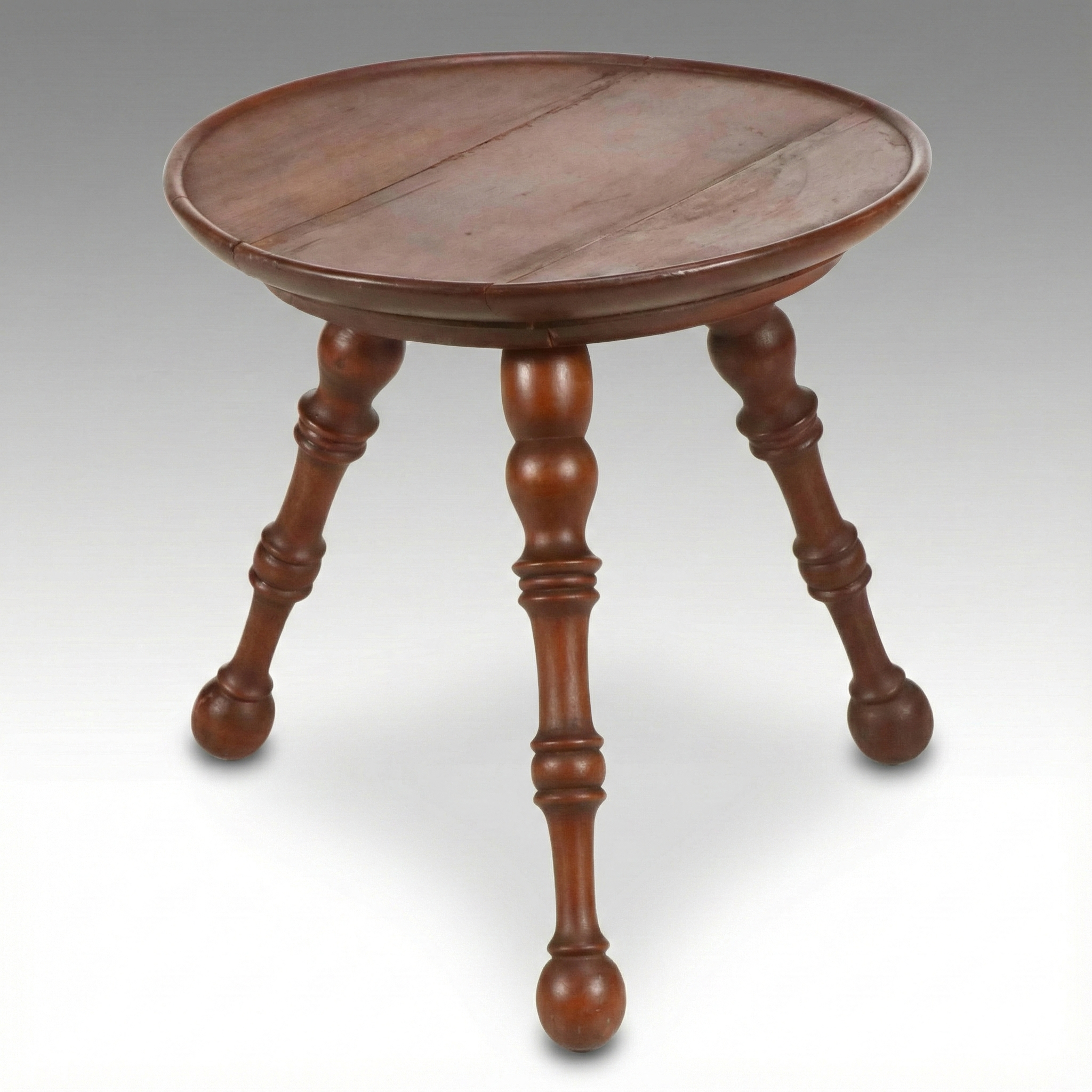 Bobbin Turned Wooden Plant Stand