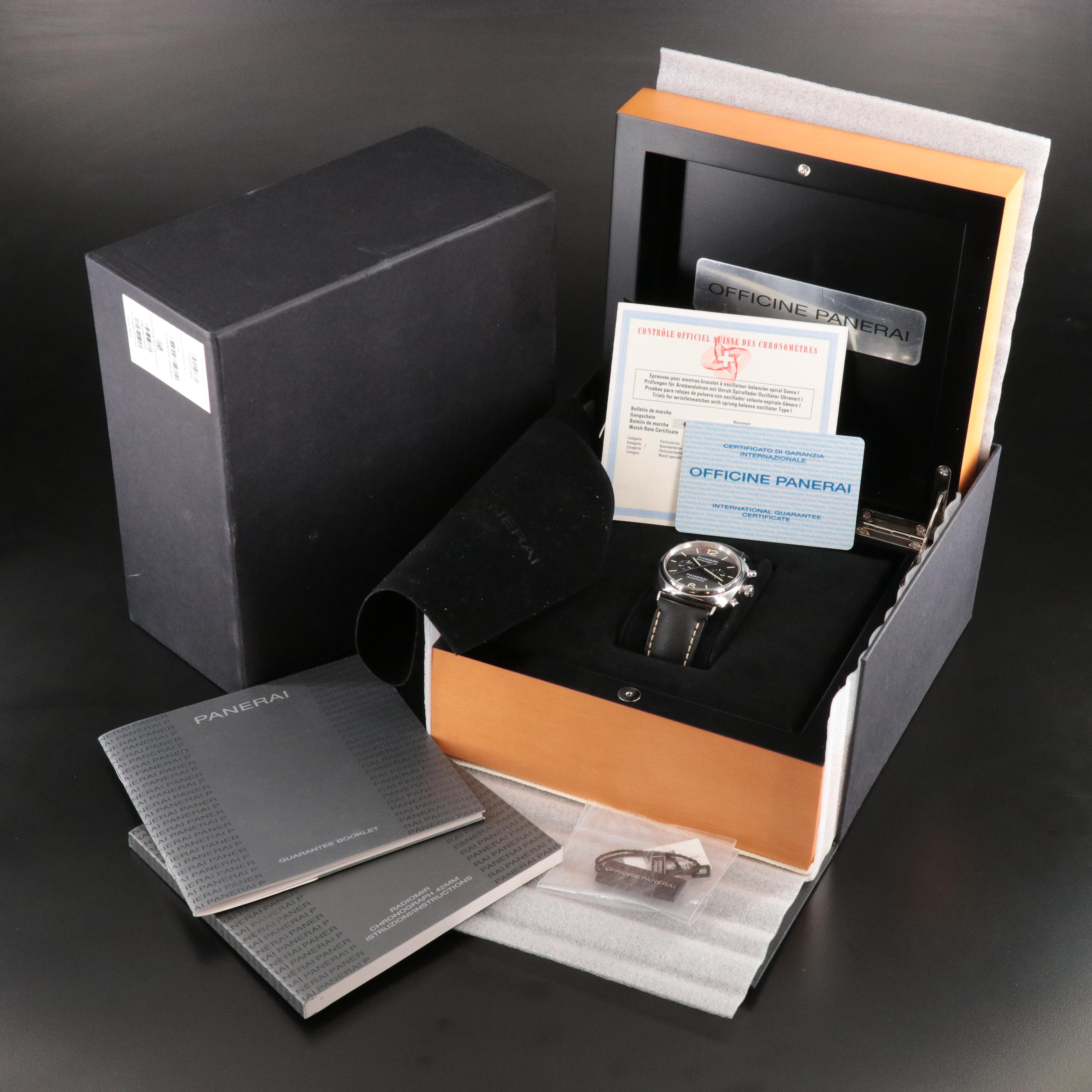 Panerai Radiomir Chronograph Watch PAM00369