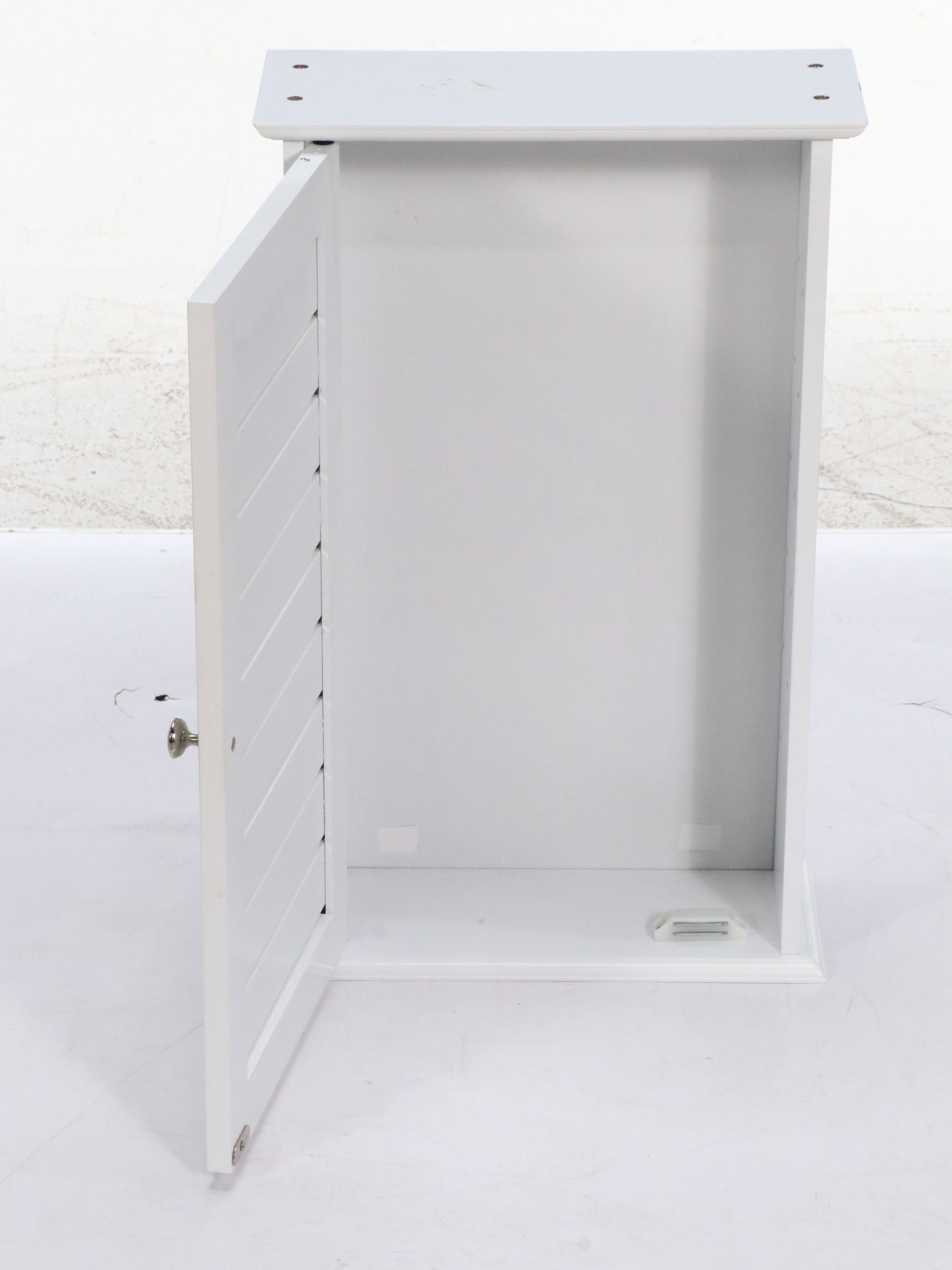 King's Brand Shaker Style Cabinet with Coordinating Bench and Wall Mirror