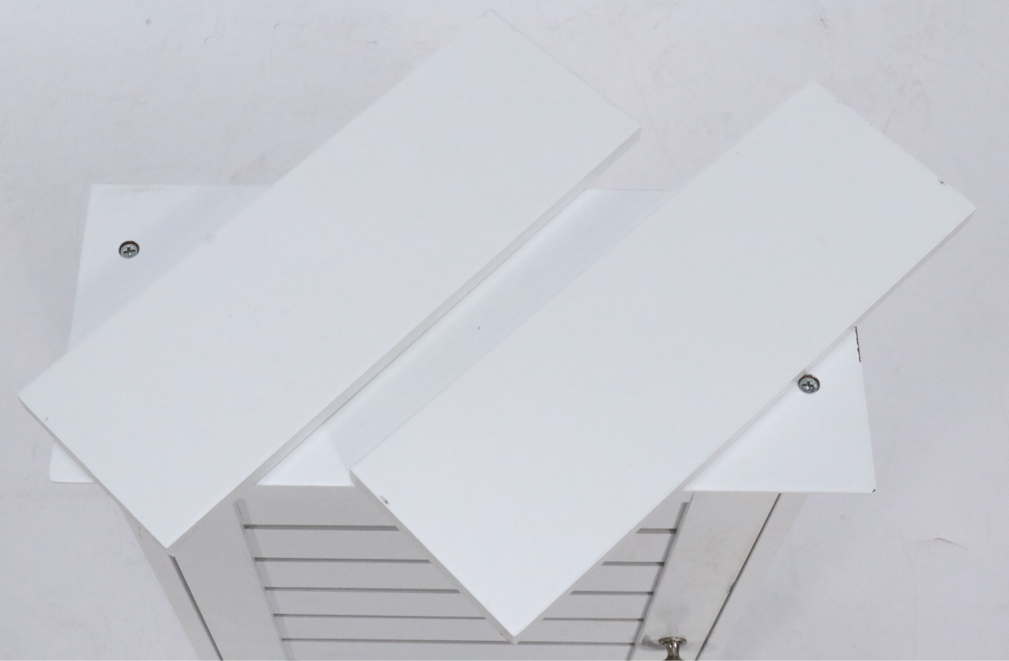 King's Brand Shaker Style Cabinet with Coordinating Bench and Wall Mirror