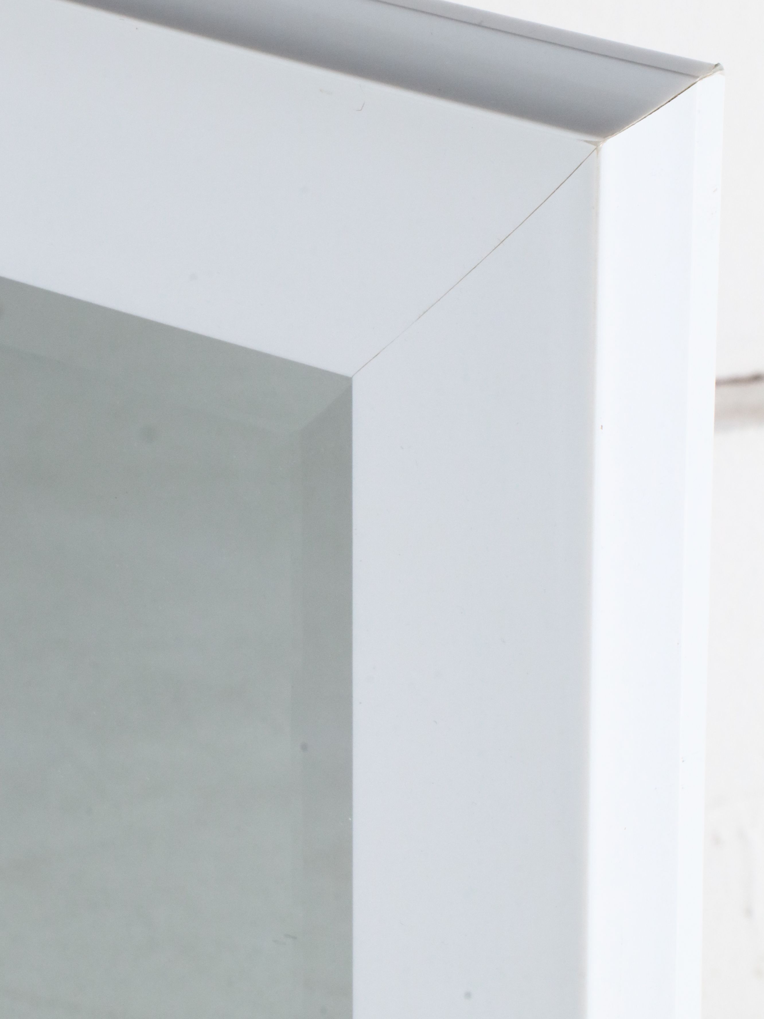 King's Brand Shaker Style Cabinet with Coordinating Bench and Wall Mirror