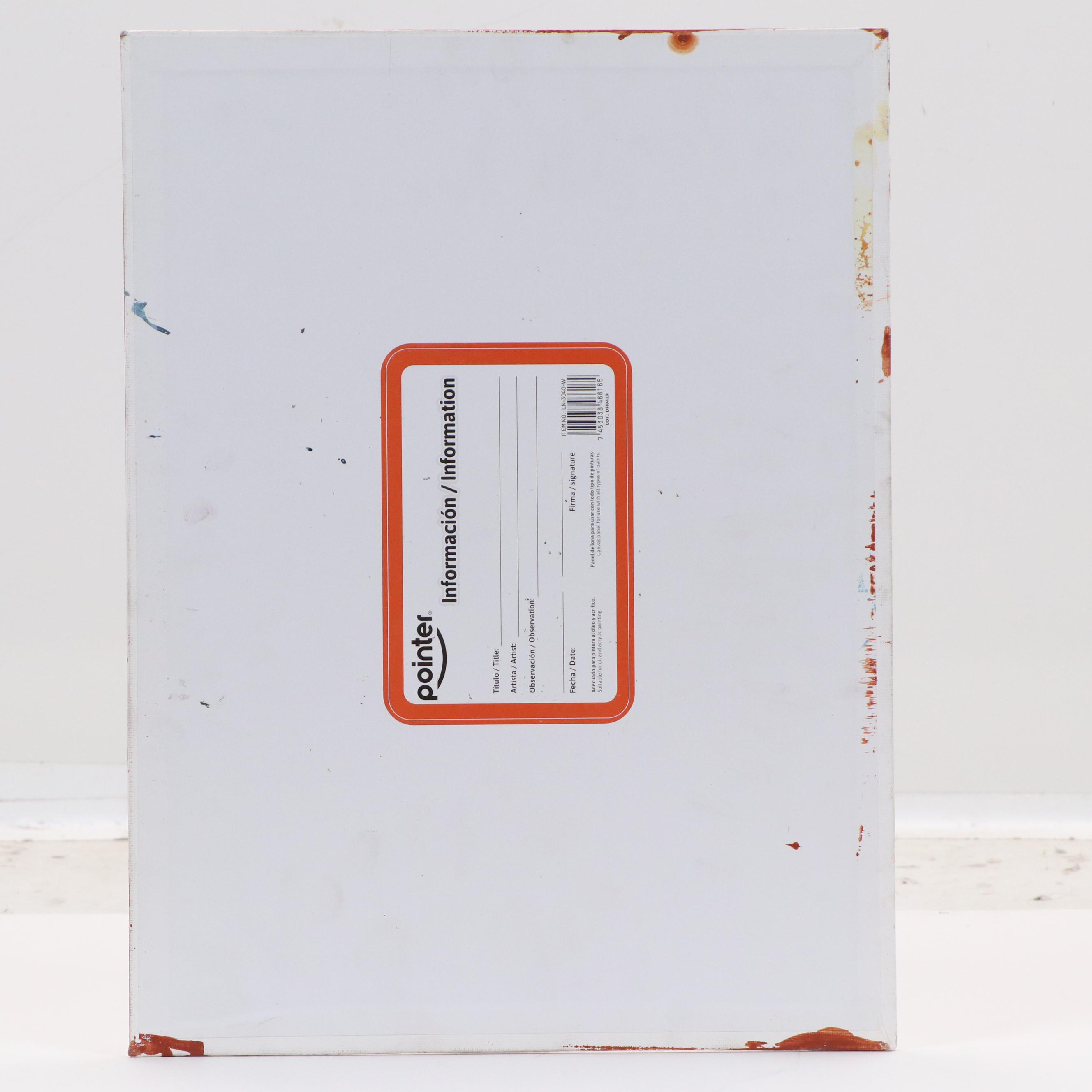 Jeshua Murillo Surrealist Acrylic Portrait, 21st Century