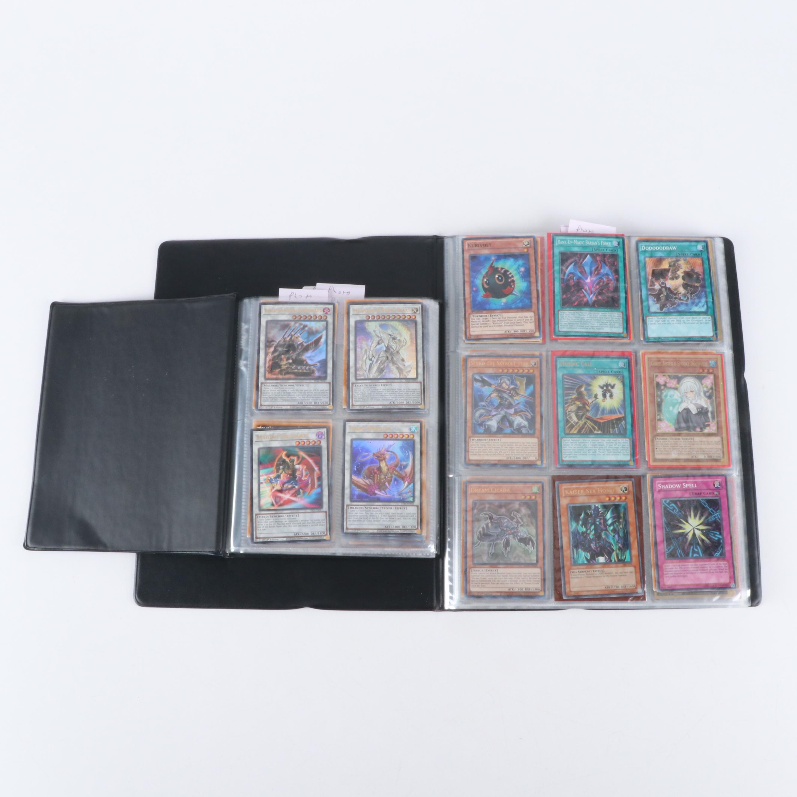 Two Albums of Yu-Gi-Oh! Trading Cards, 1990s, 2020s