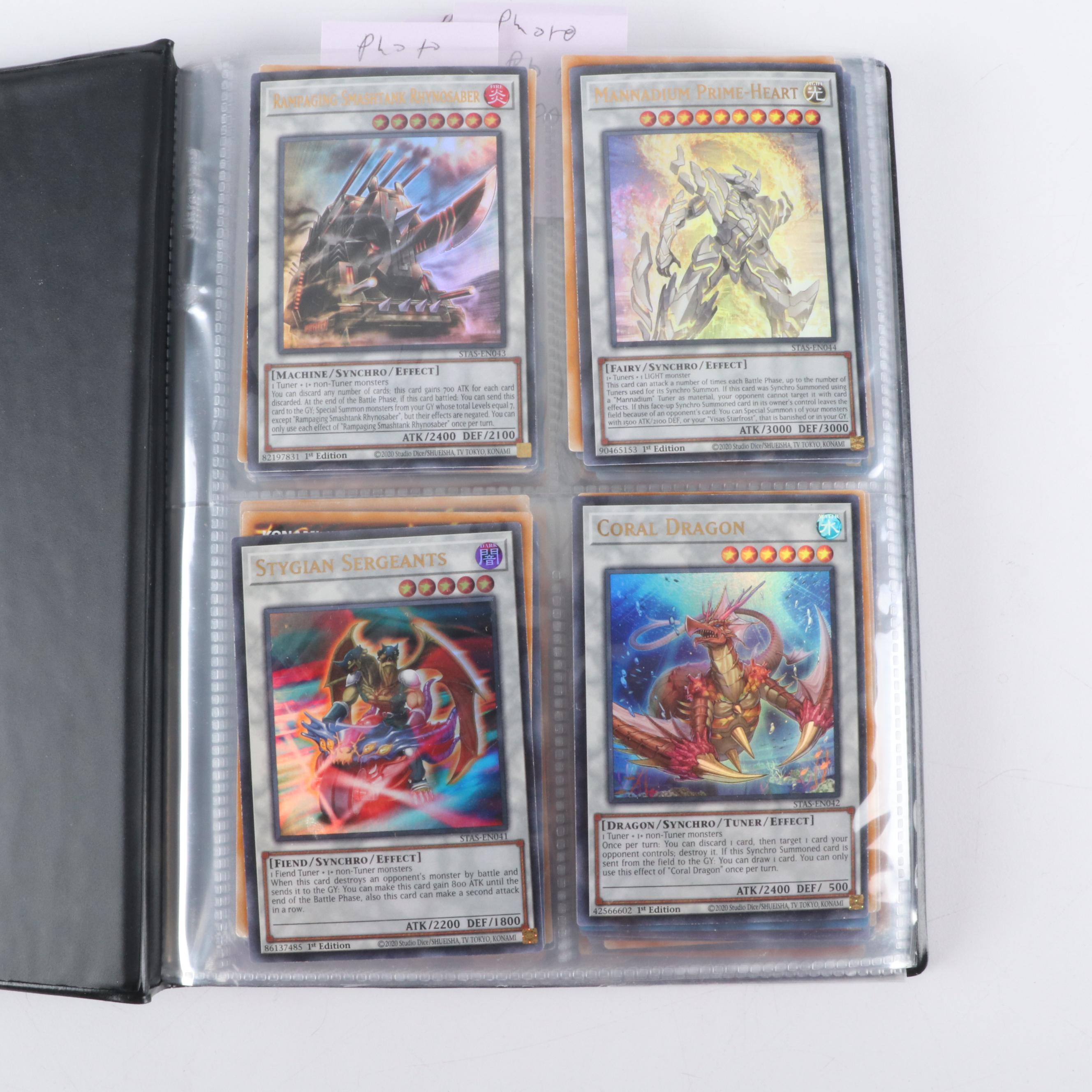 Two Albums of Yu-Gi-Oh! Trading Cards, 1990s, 2020s