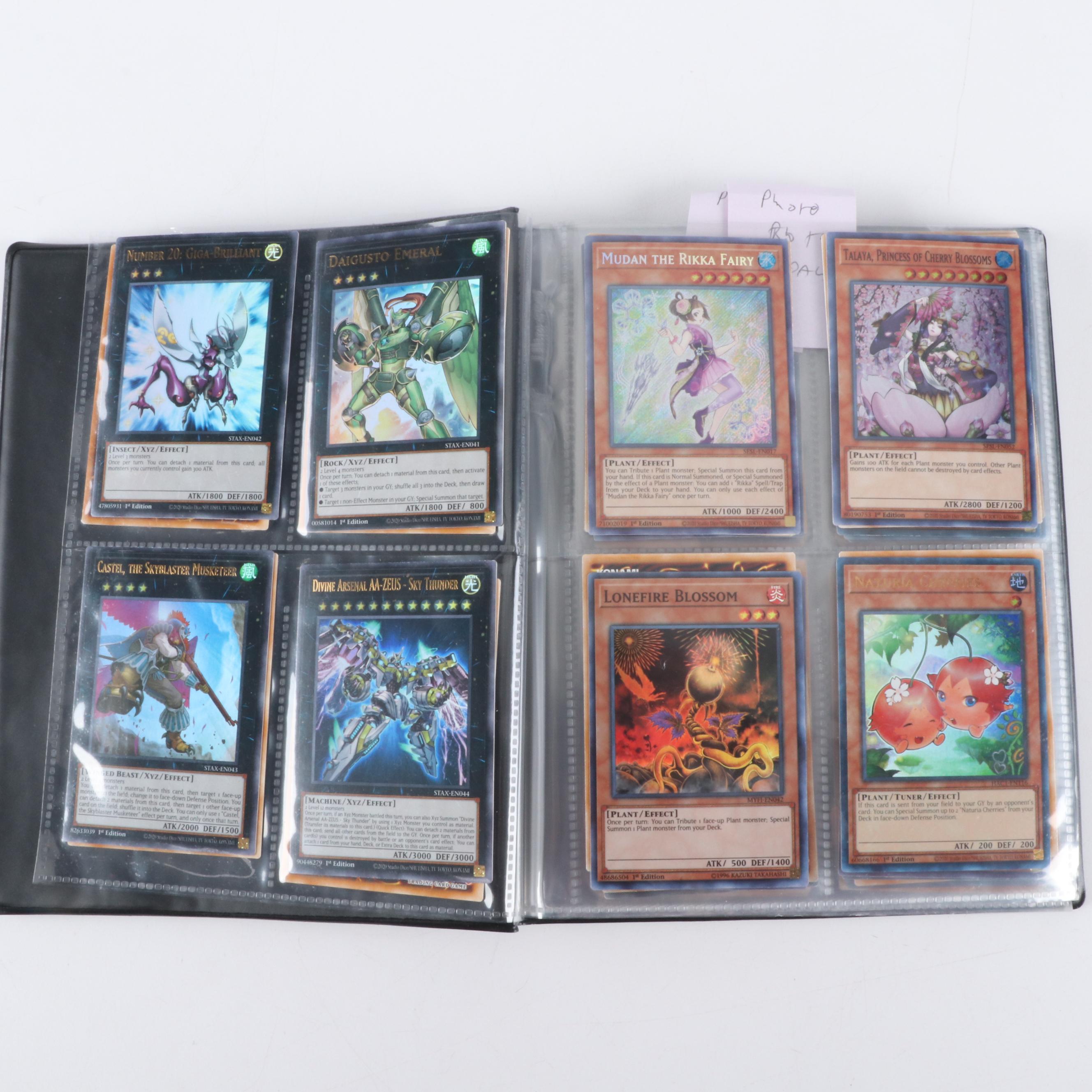 Two Albums of Yu-Gi-Oh! Trading Cards, 1990s, 2020s