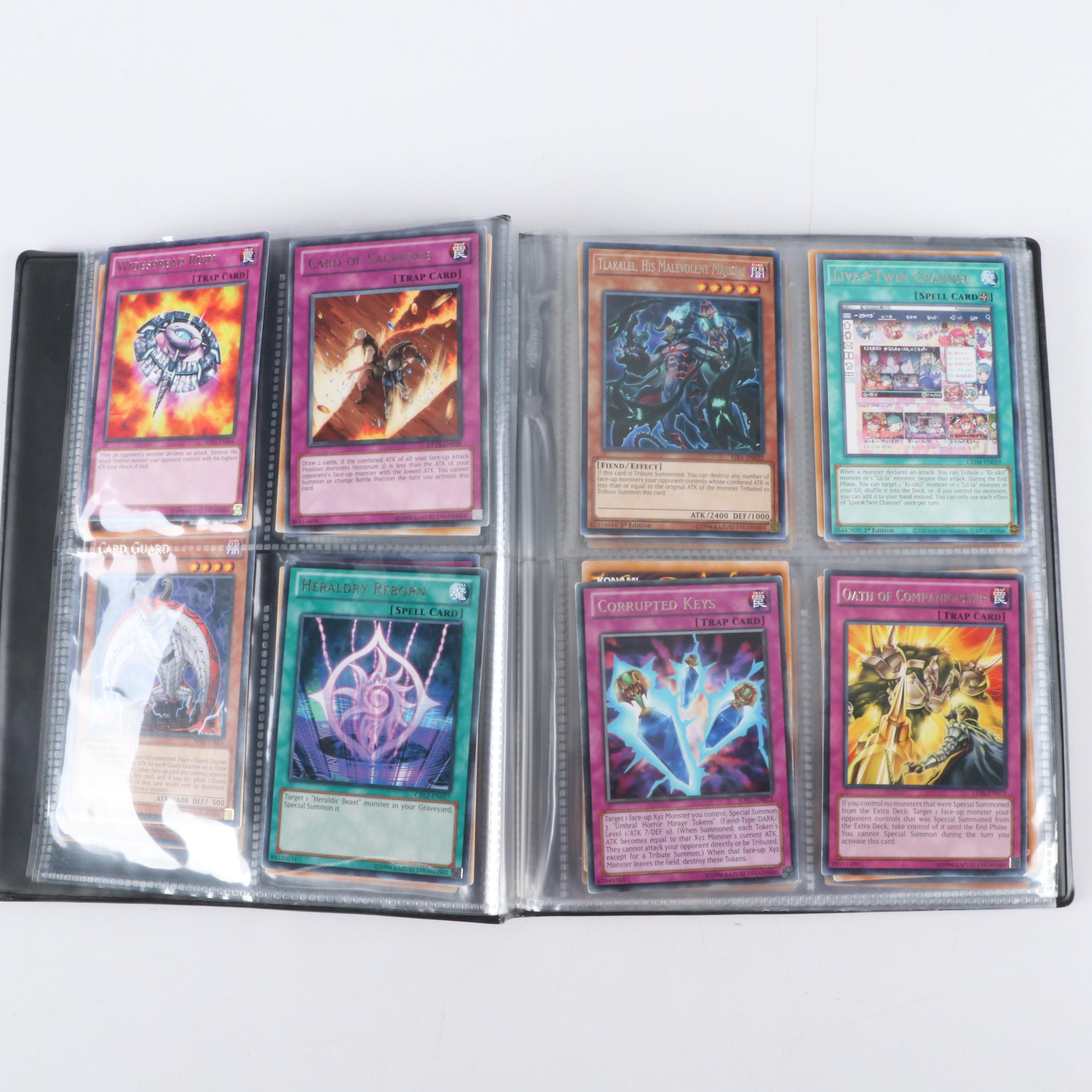 Two Albums of Yu-Gi-Oh! Trading Cards, 1990s, 2020s