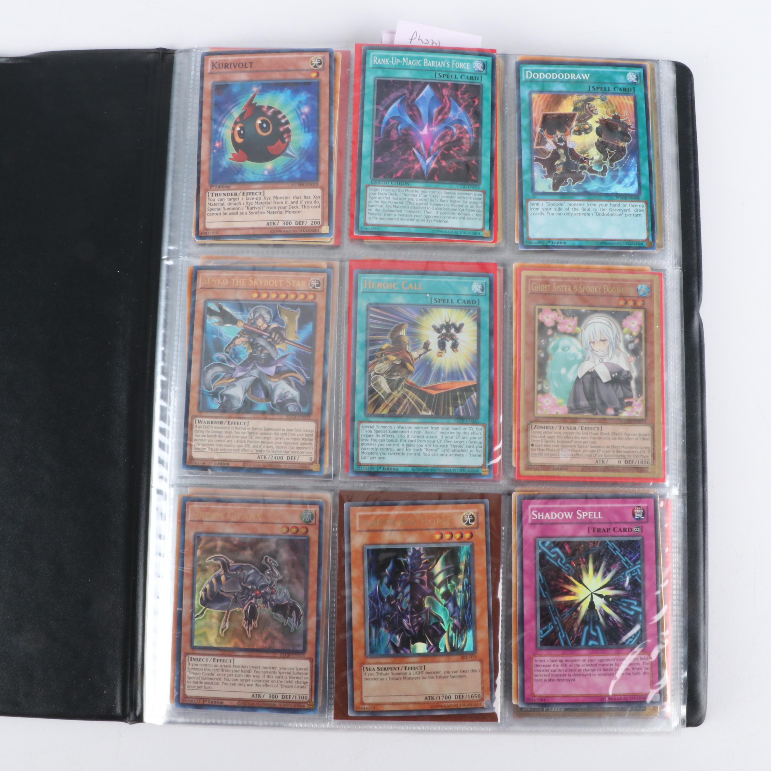 Two Albums of Yu-Gi-Oh! Trading Cards, 1990s, 2020s