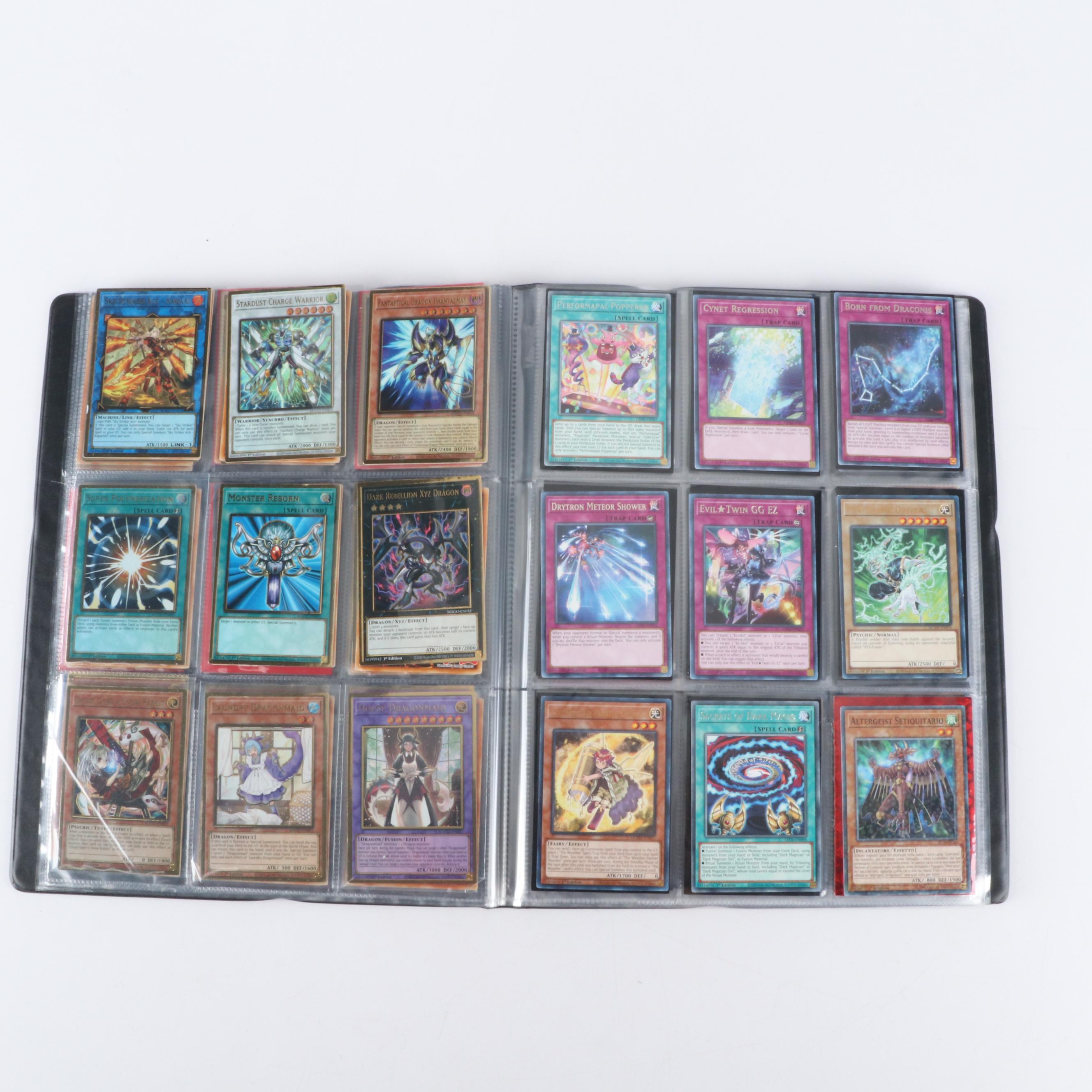 Two Albums of Yu-Gi-Oh! Trading Cards, 1990s, 2020s