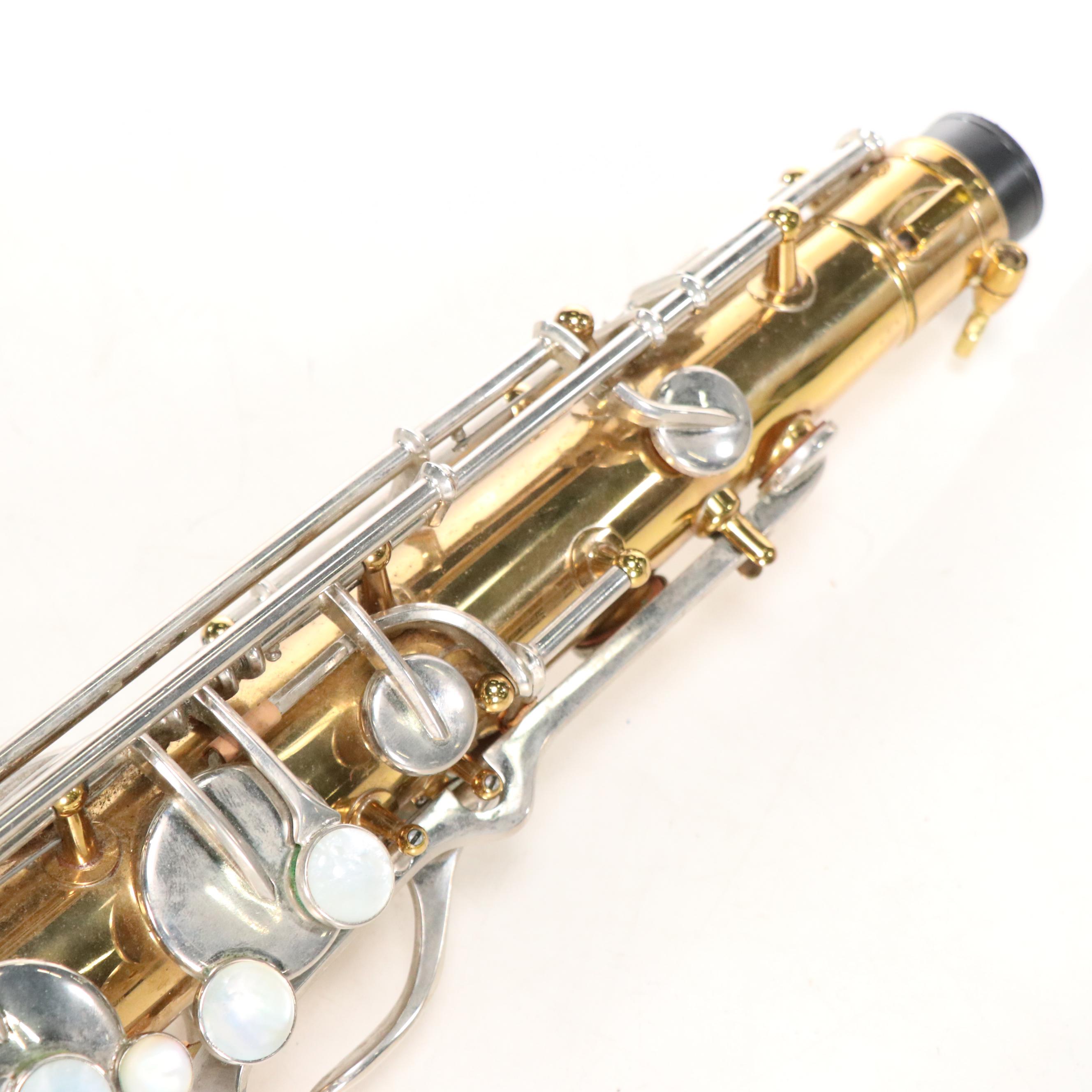 Selmer Bundy Gold-Finish Saxophone with Mother-of-Pearl Keys