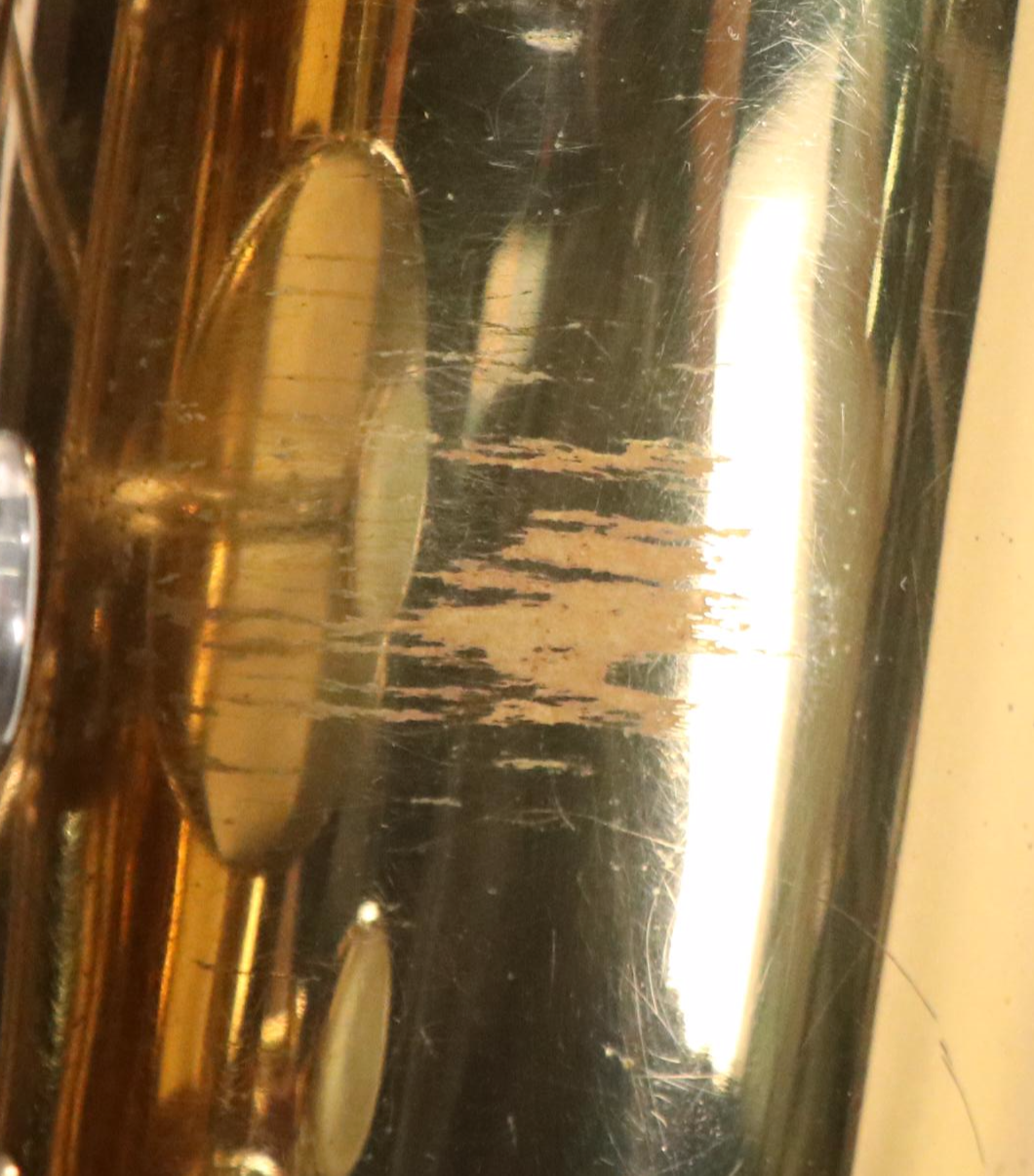 Selmer Bundy Gold-Finish Saxophone with Mother-of-Pearl Keys