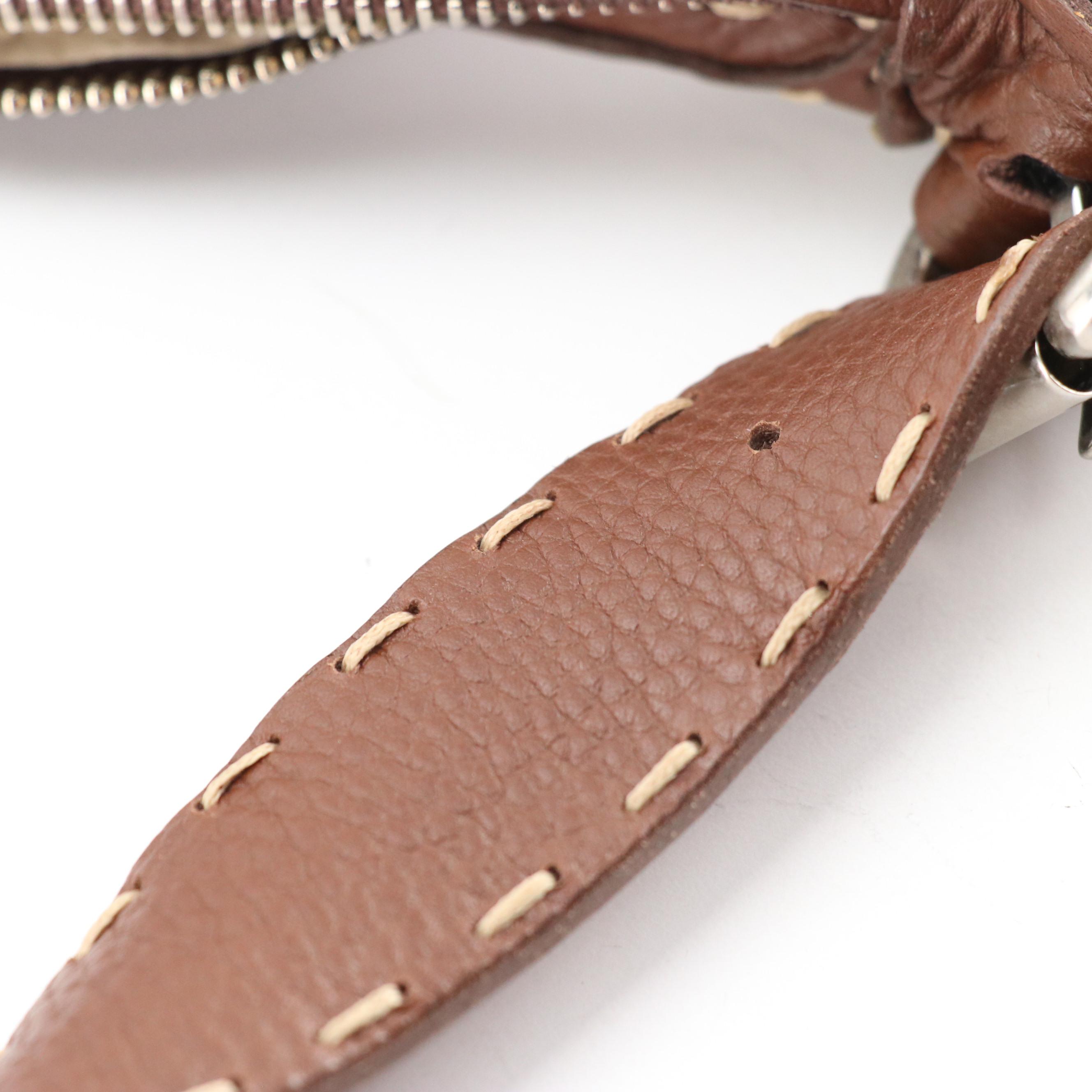 Fendi Selleria Hobo Bag 8BT017 in Cafe Romano Leather