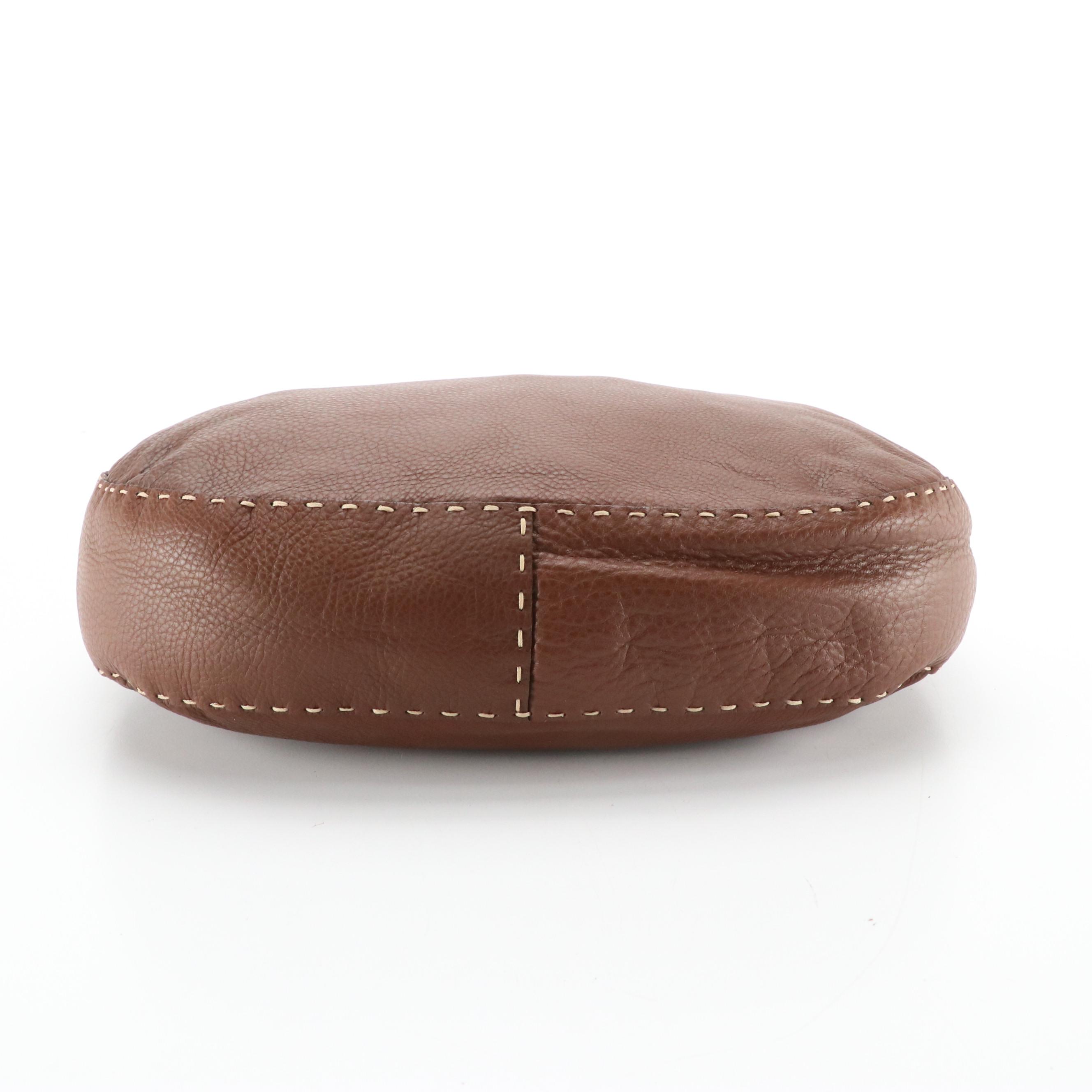 Fendi Selleria Hobo Bag 8BT017 in Cafe Romano Leather