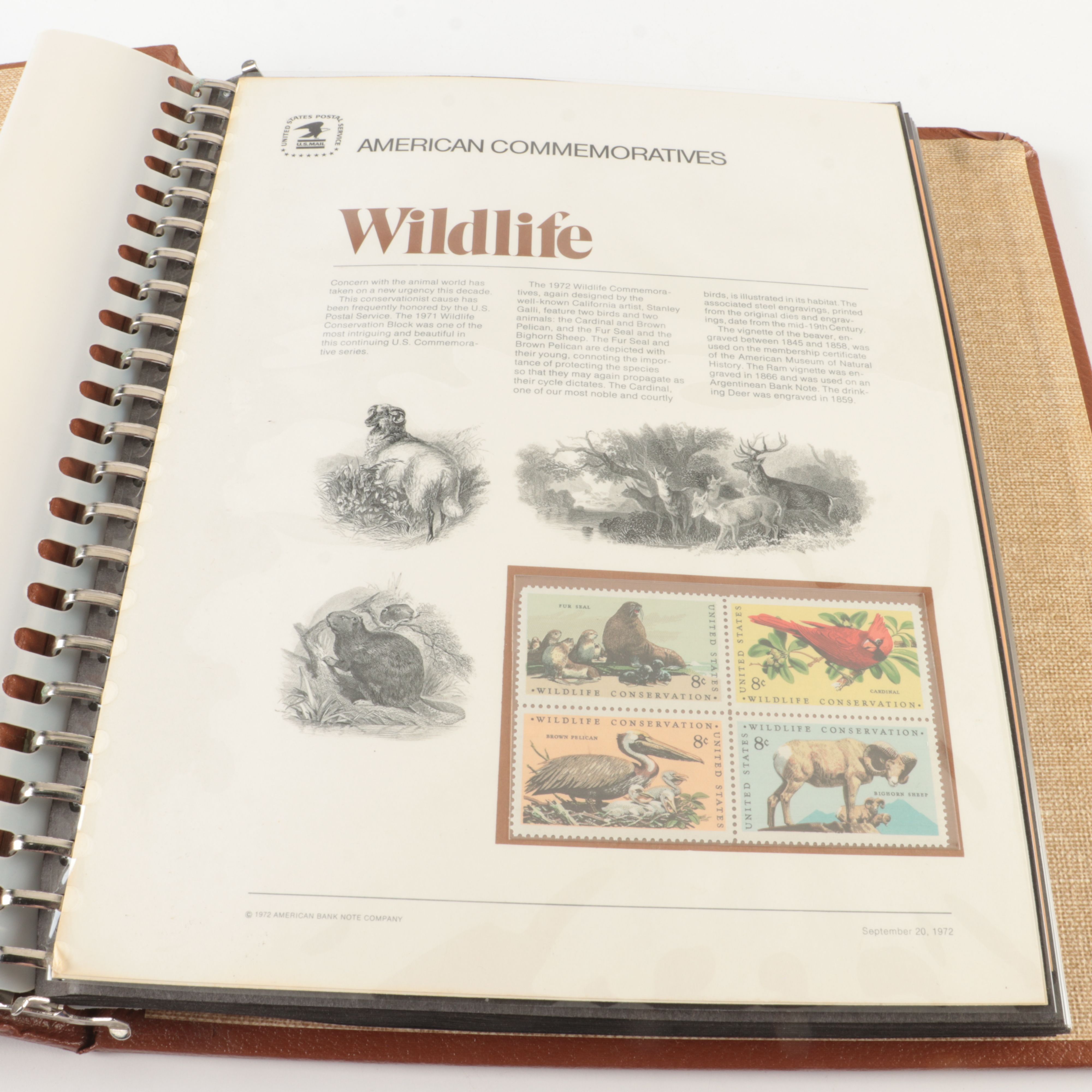 Three  Albums of U.S. First Day Panels, 1975 to 1980