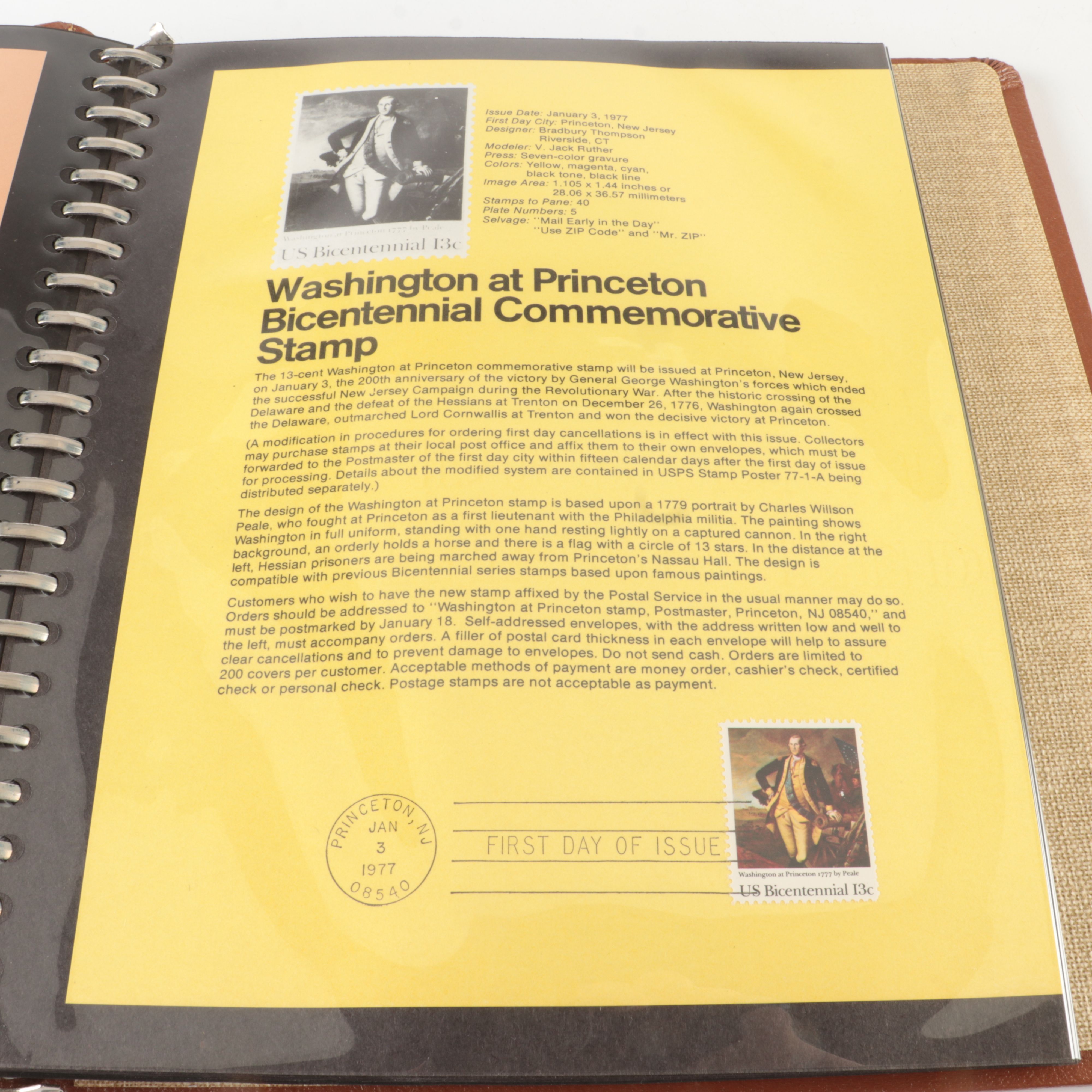 Three  Albums of U.S. First Day Panels, 1975 to 1980