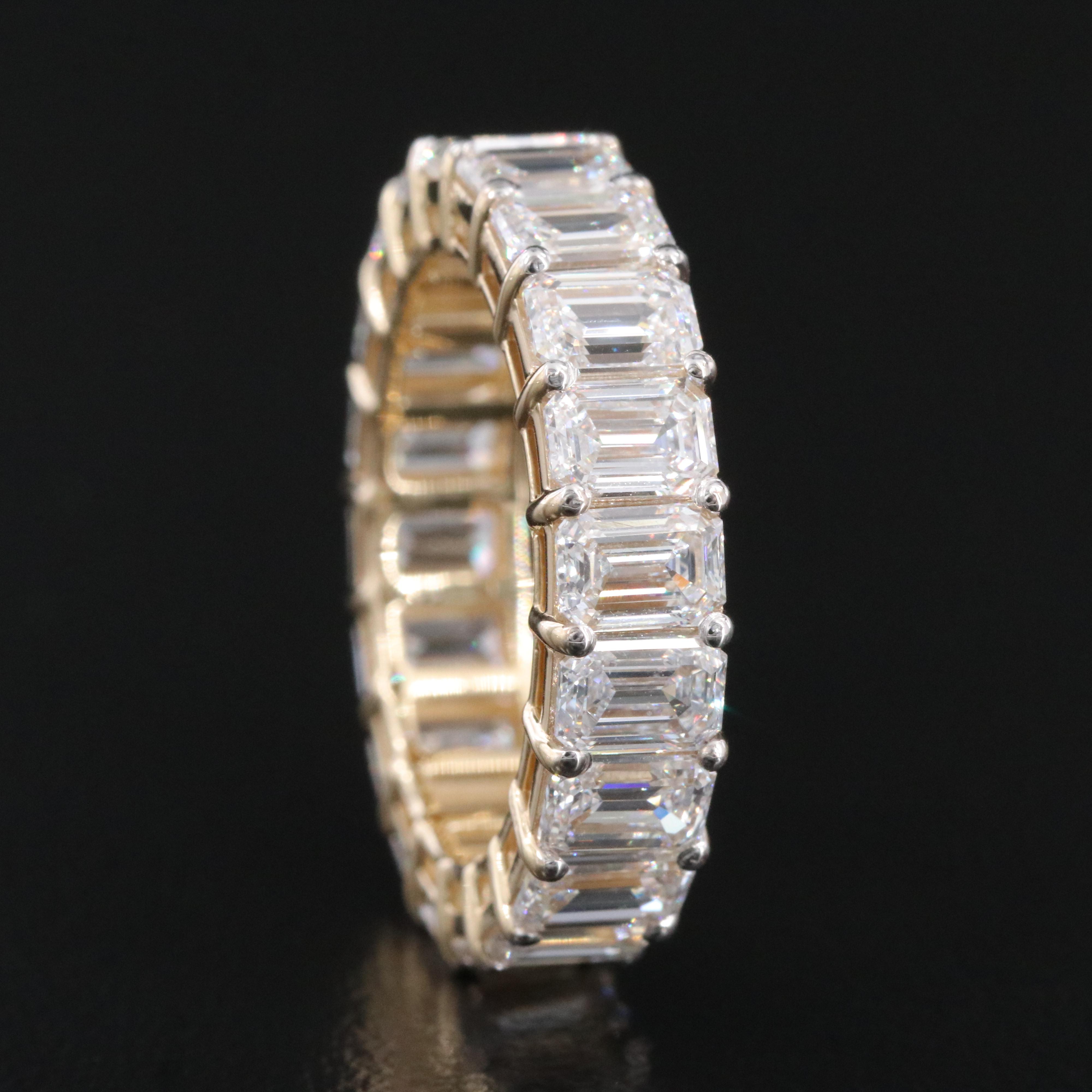 14K 6.54 CTW Lab Grown Diamond Eternity Band