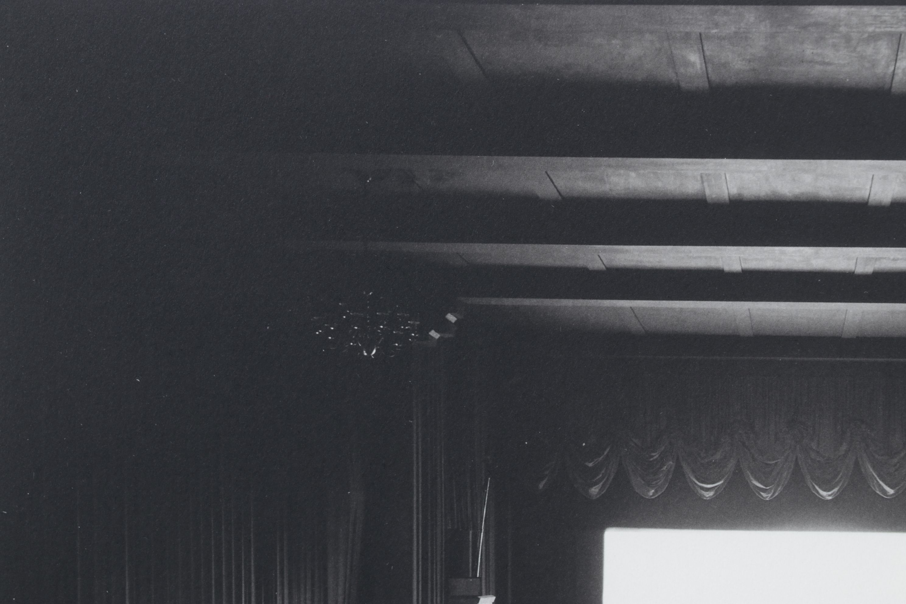 Hiroshi Sugimoto Offset Lithograph "Plaza, New York" from "Theaters" Series