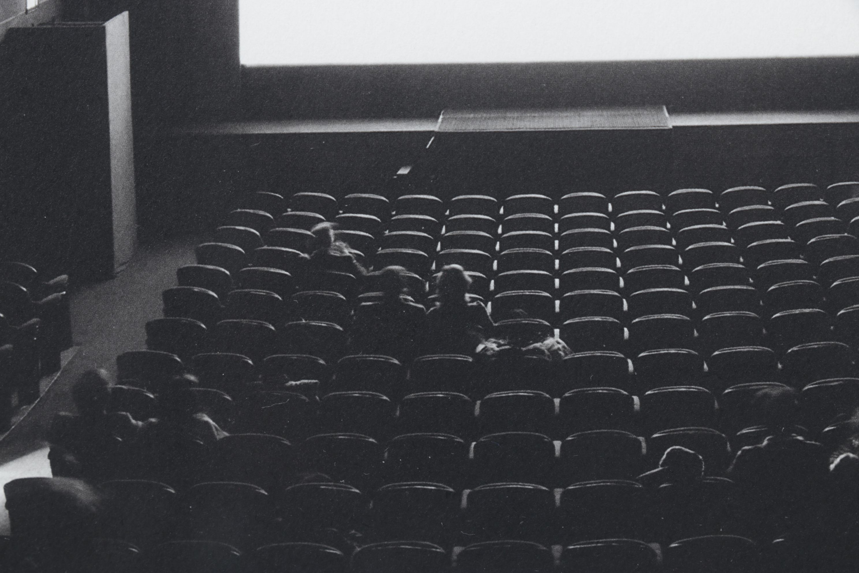 Hiroshi Sugimoto Offset Lithograph "Plaza, New York" from "Theaters" Series