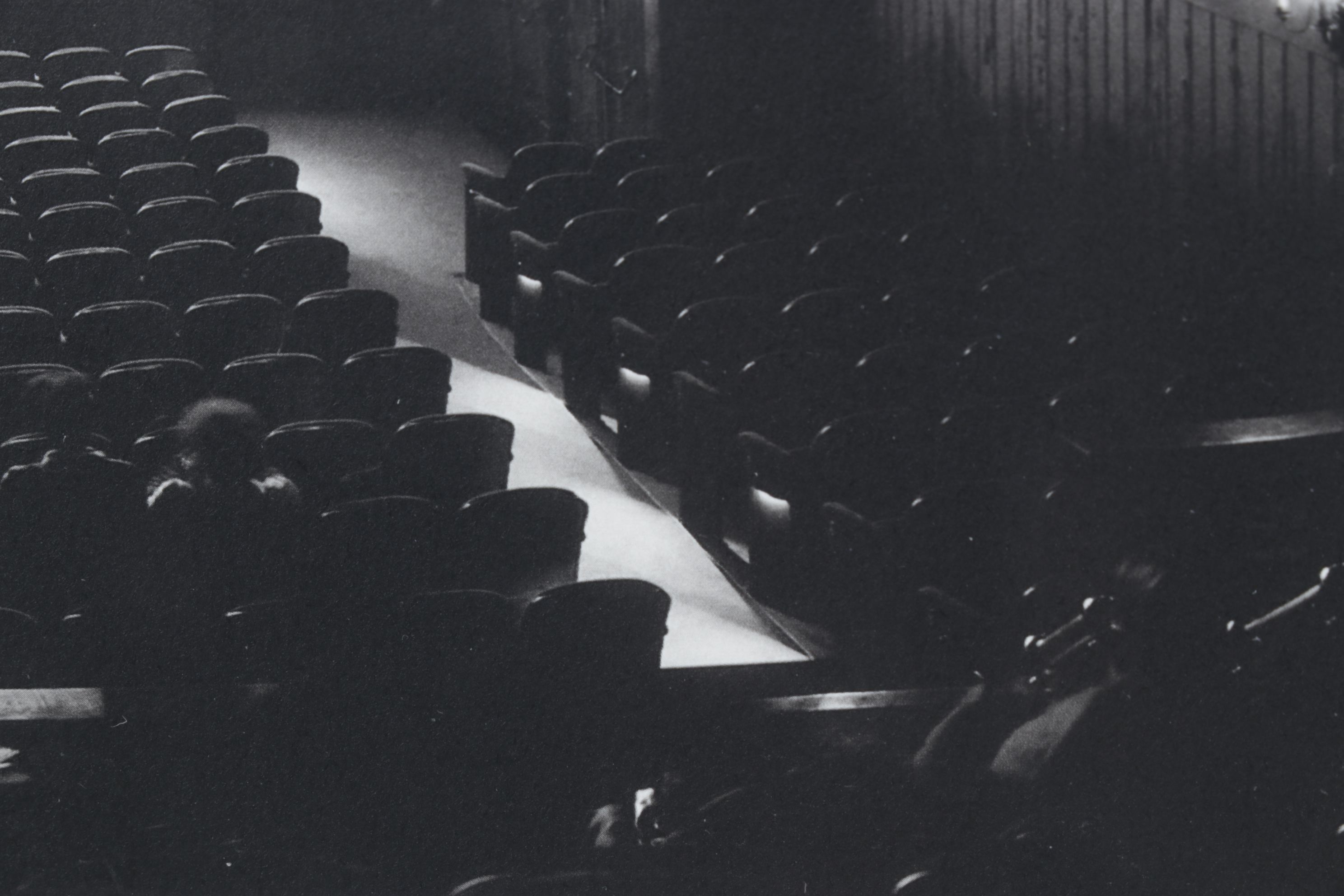 Hiroshi Sugimoto Offset Lithograph "Plaza, New York" from "Theaters" Series