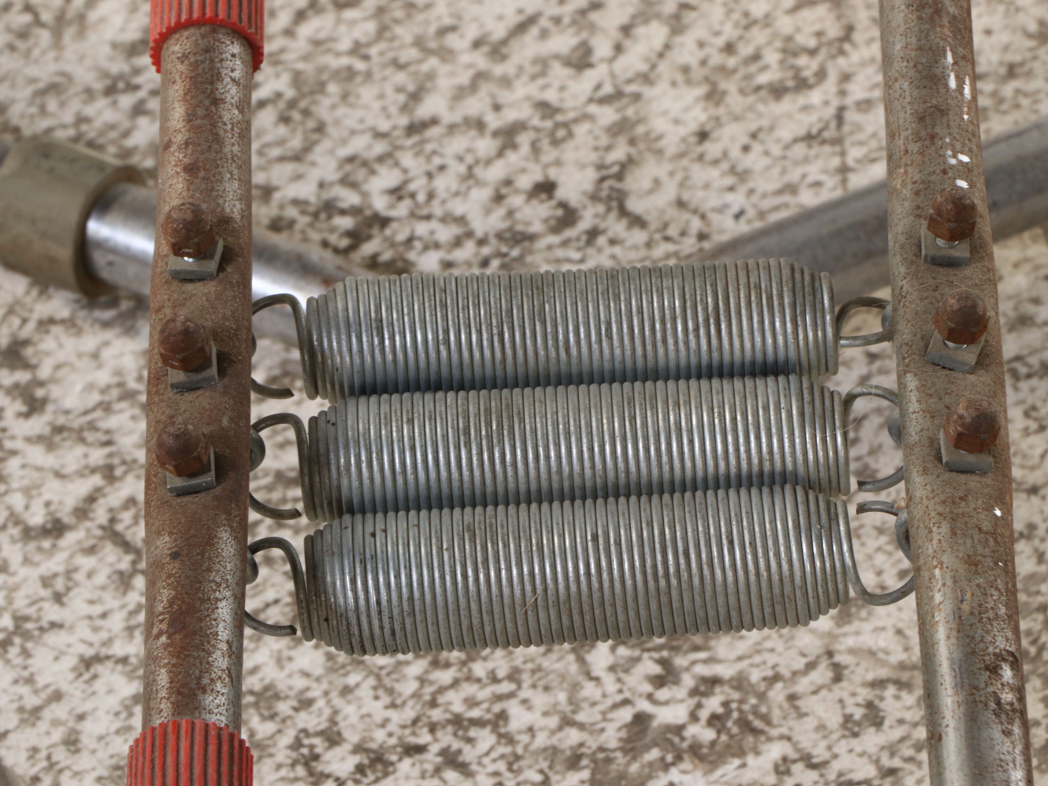 Spring-Mounted Rocking Horse Toy, Mid to Late 20th Century