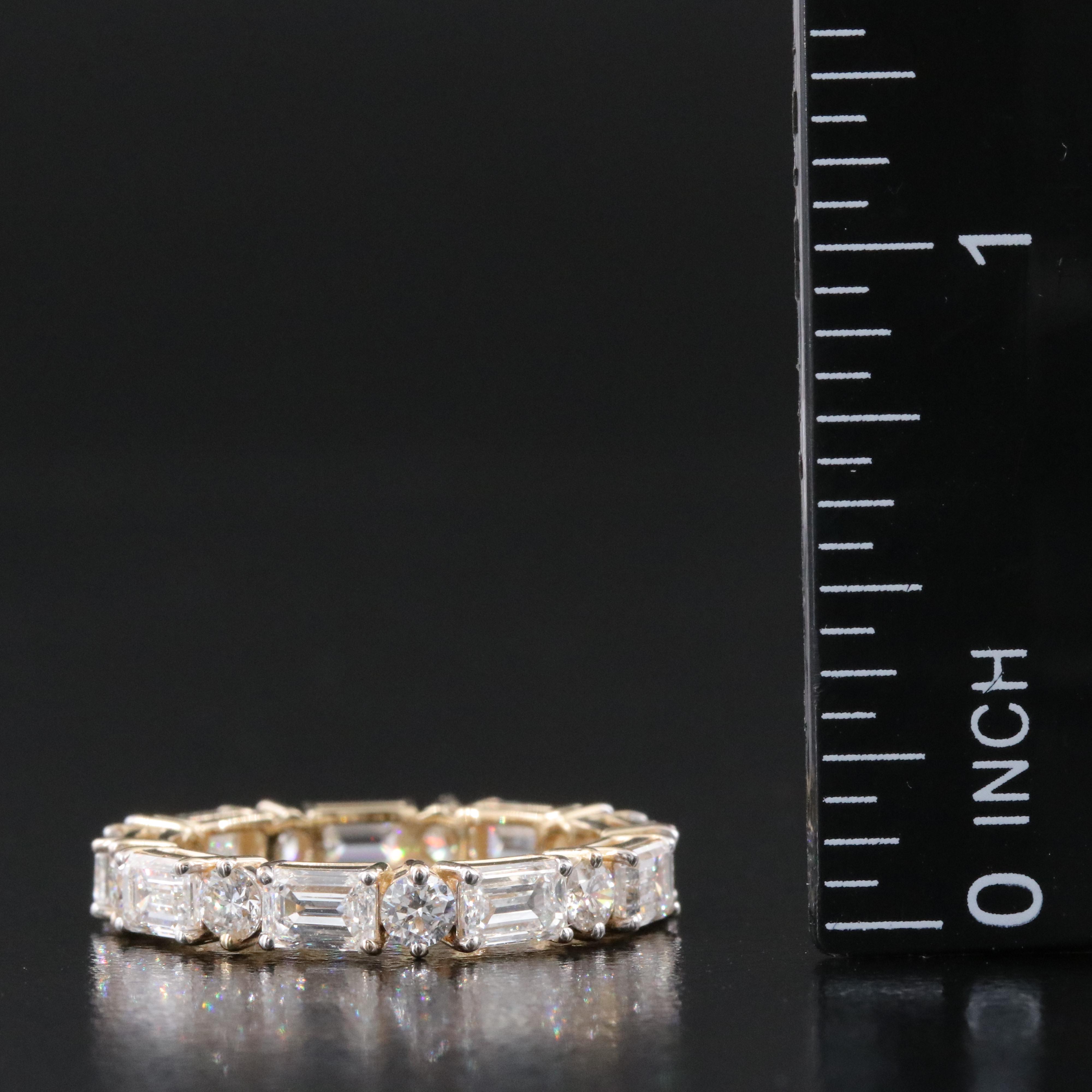 14K 3.36 CTW Lab Grown Diamond Eternity Band