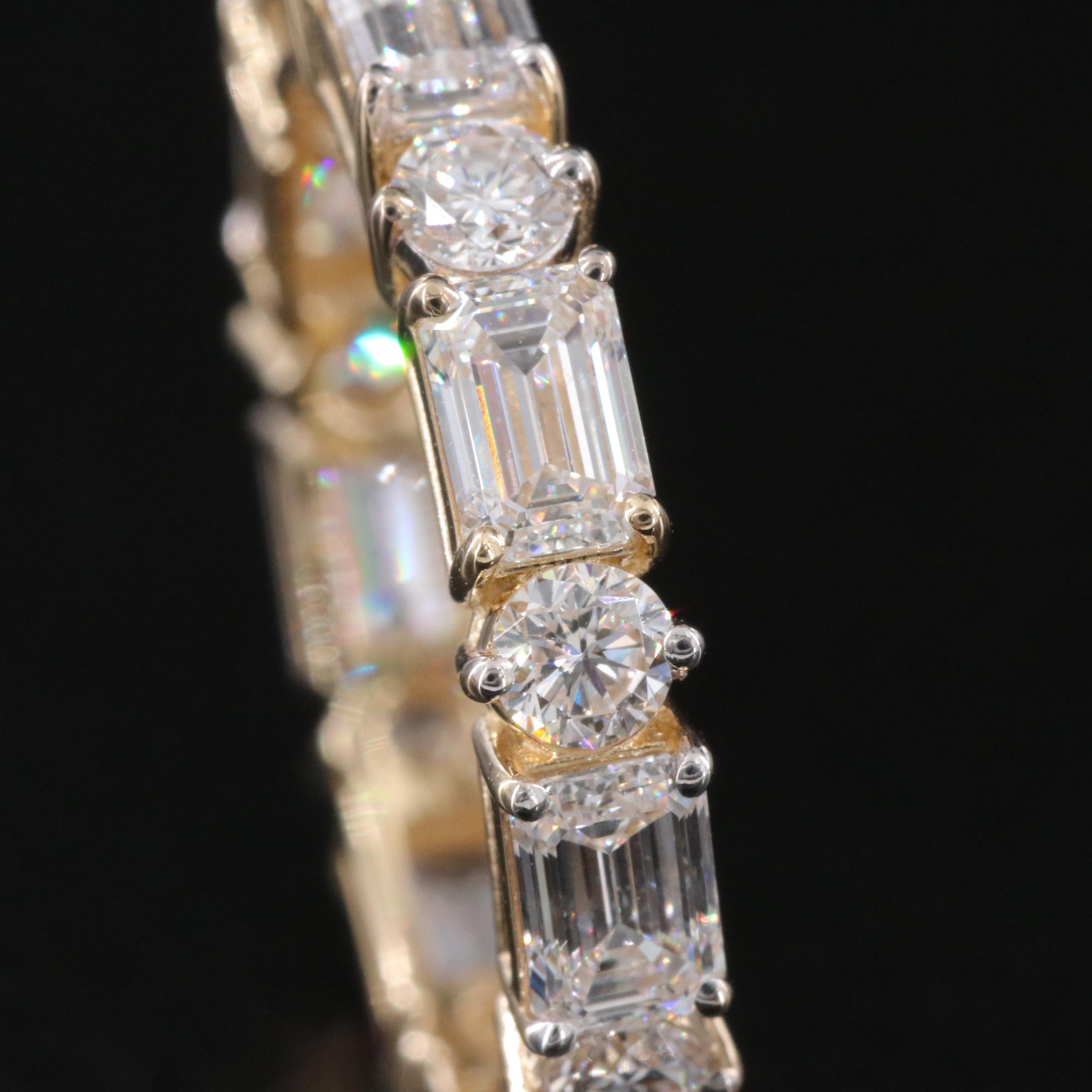 14K 3.36 CTW Lab Grown Diamond Eternity Band