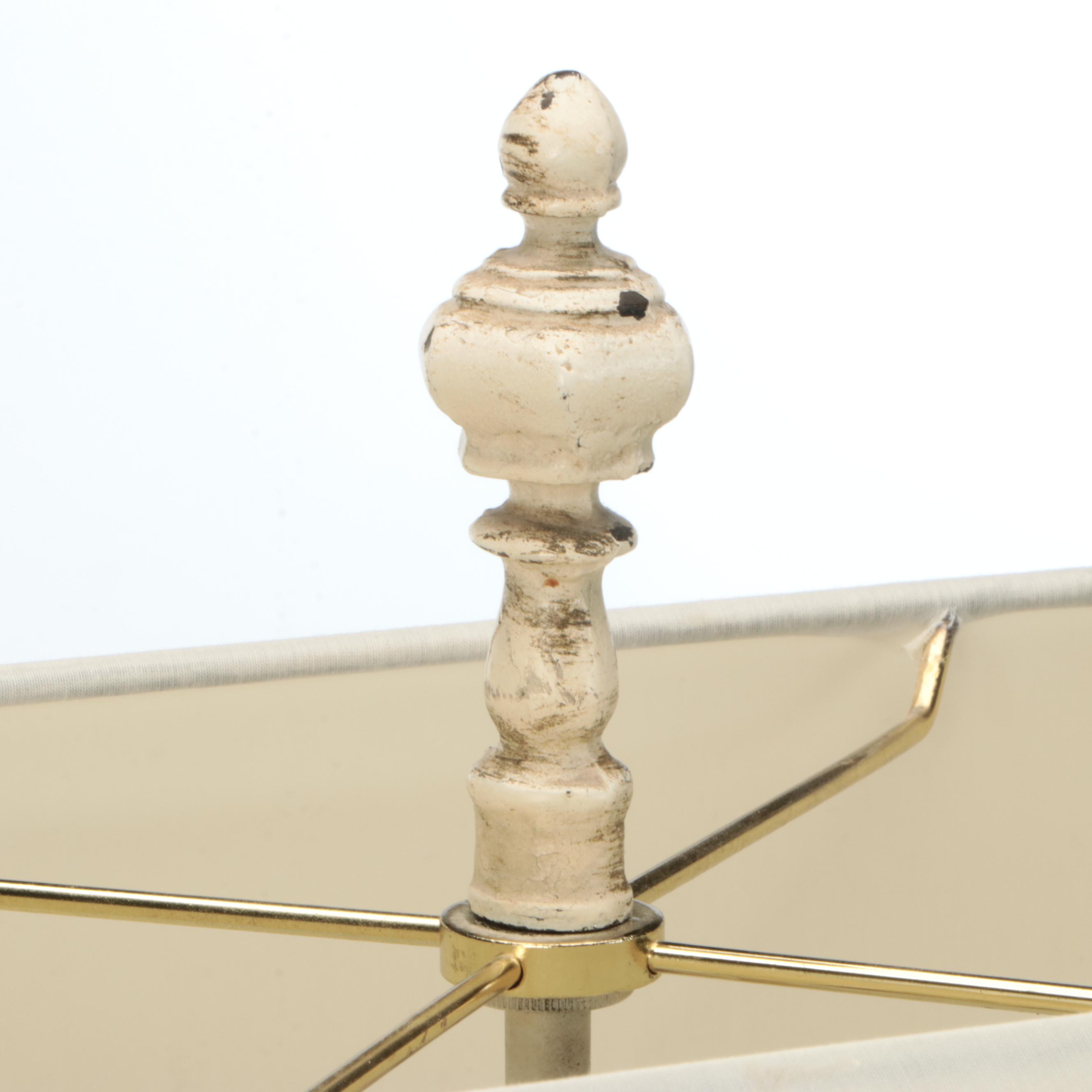 Guido Cacciapuoti Italian Ceramic Bust Table Lamp, Mid-20th Century