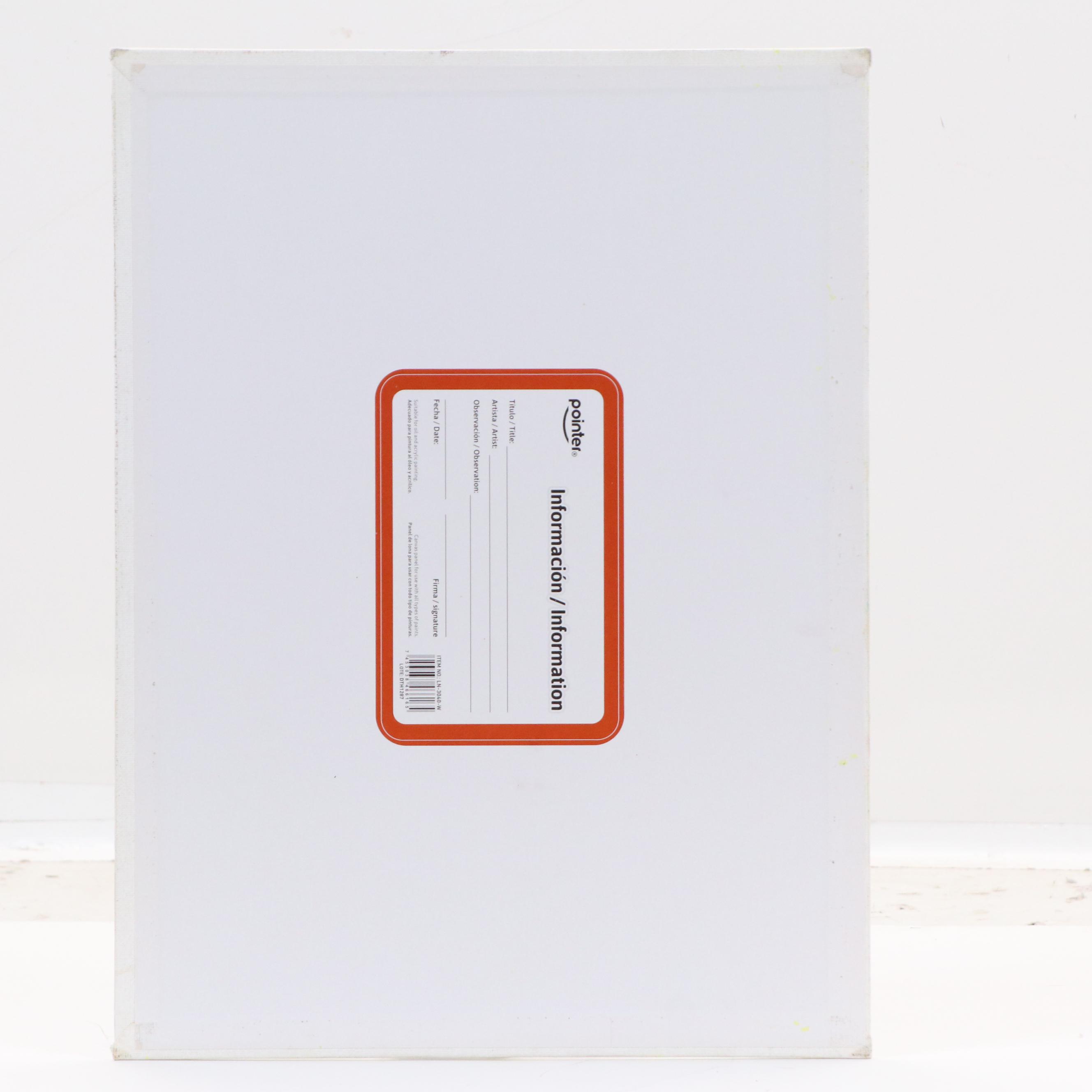 Ricardo Maya Stylized Acrylic Painting of Monkey, 21st Century