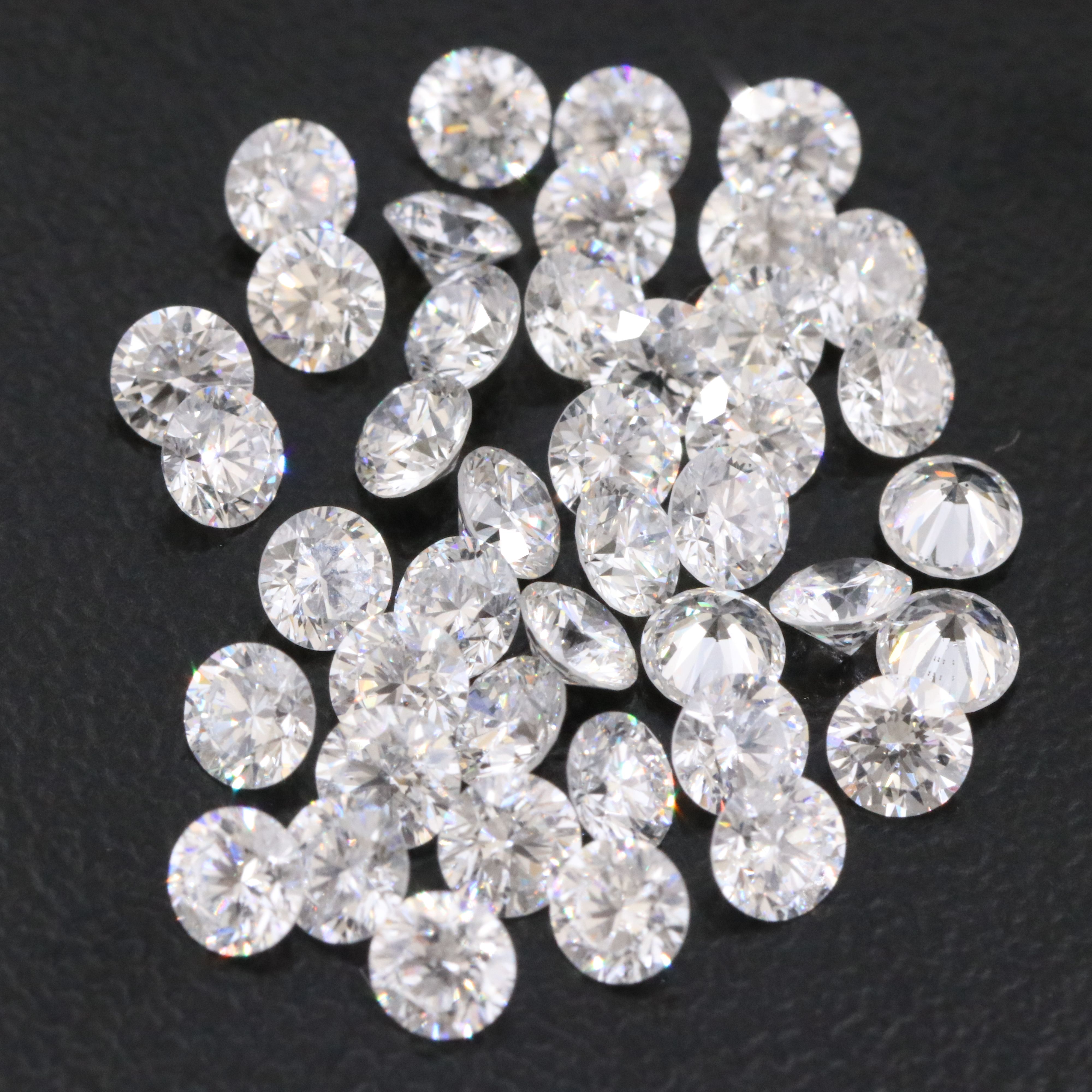 Loose 5.04 CTW Lab Grown Diamond Lot