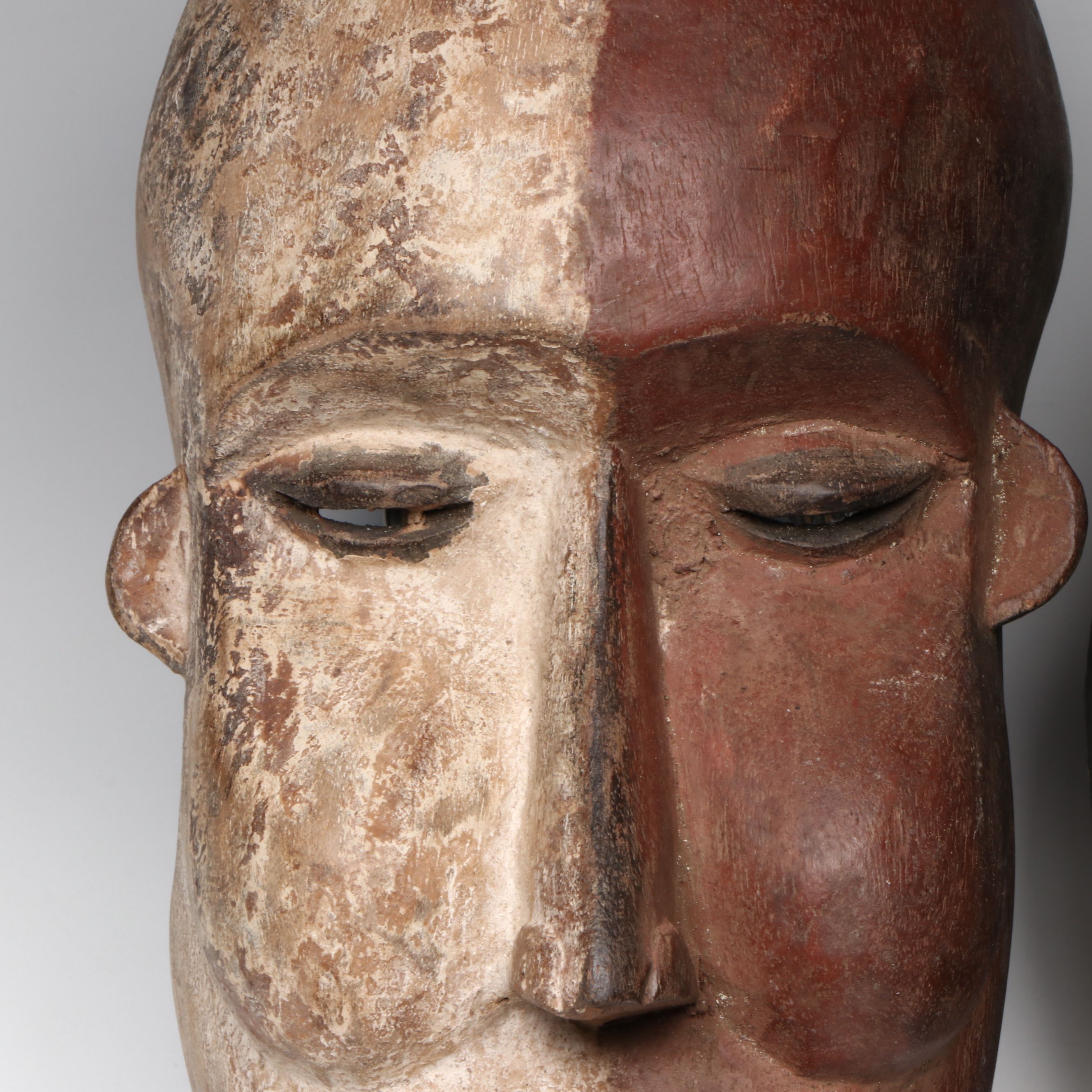 Fang Ngil Society Judicial Mask with Dan Dean Gle Passport Mask