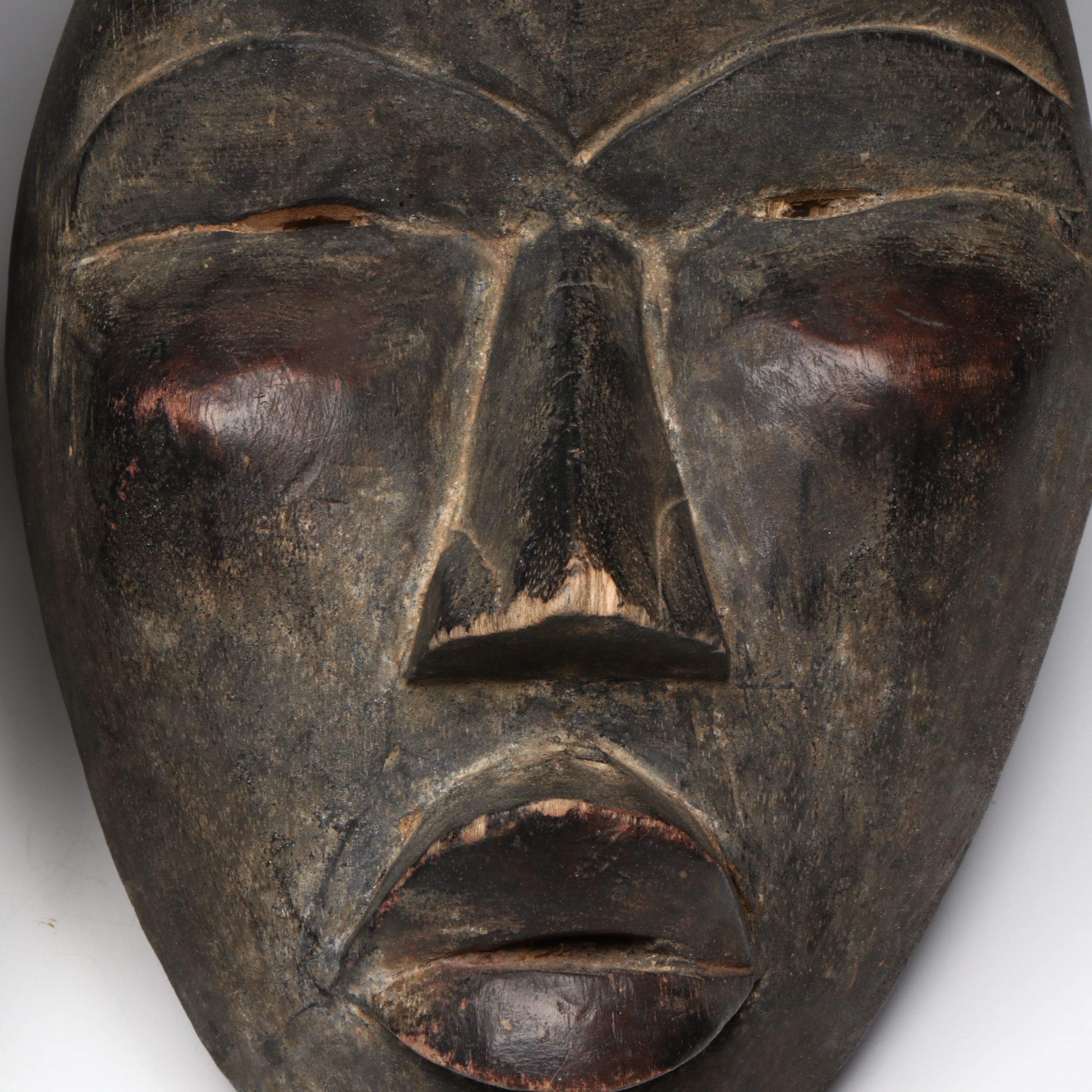 Fang Ngil Society Judicial Mask with Dan Dean Gle Passport Mask