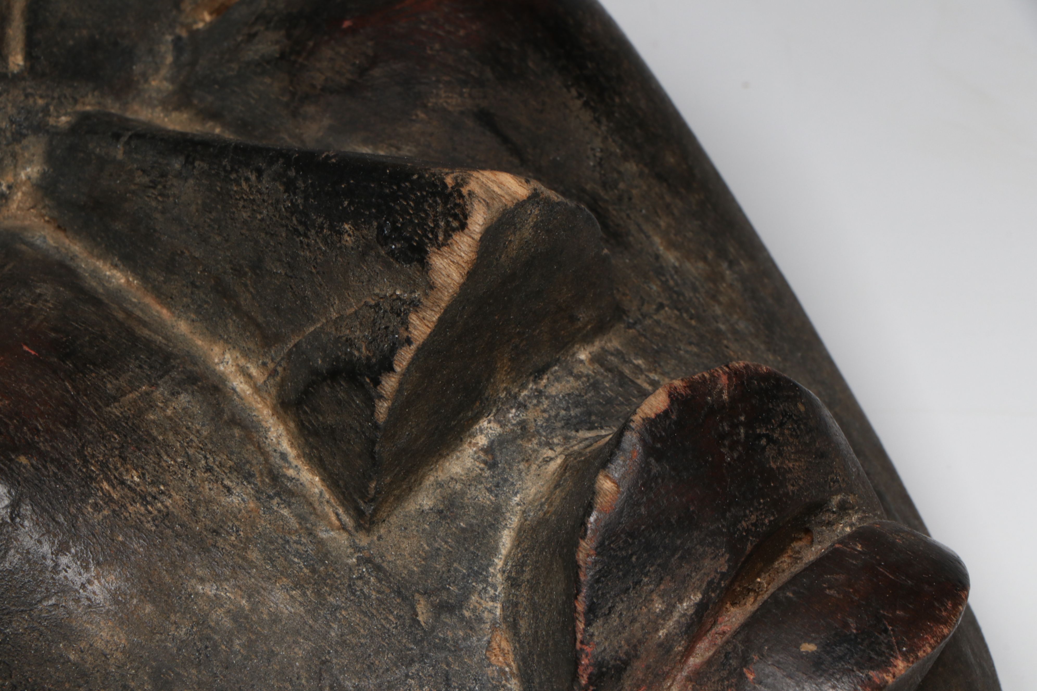 Fang Ngil Society Judicial Mask with Dan Dean Gle Passport Mask