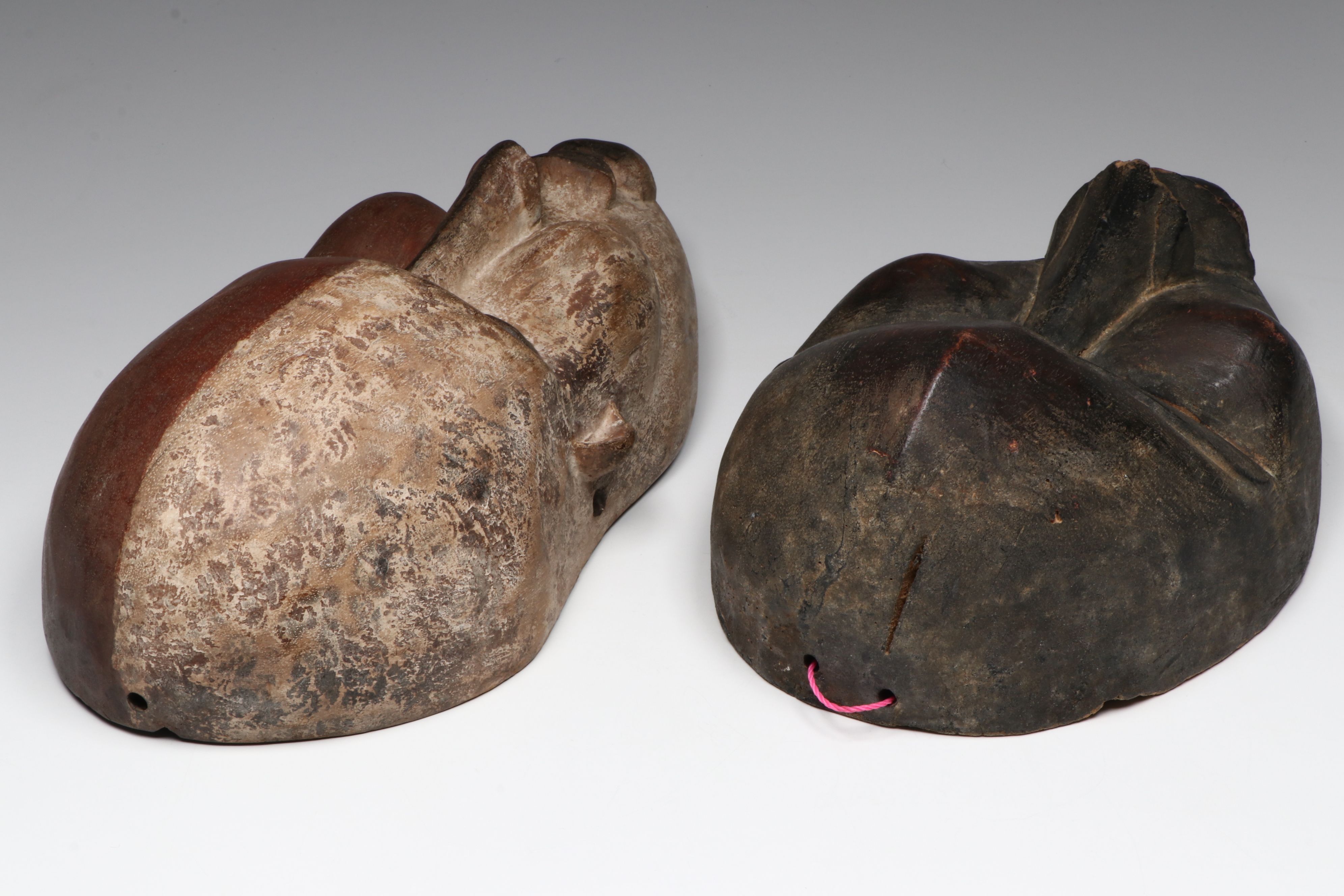 Fang Ngil Society Judicial Mask with Dan Dean Gle Passport Mask