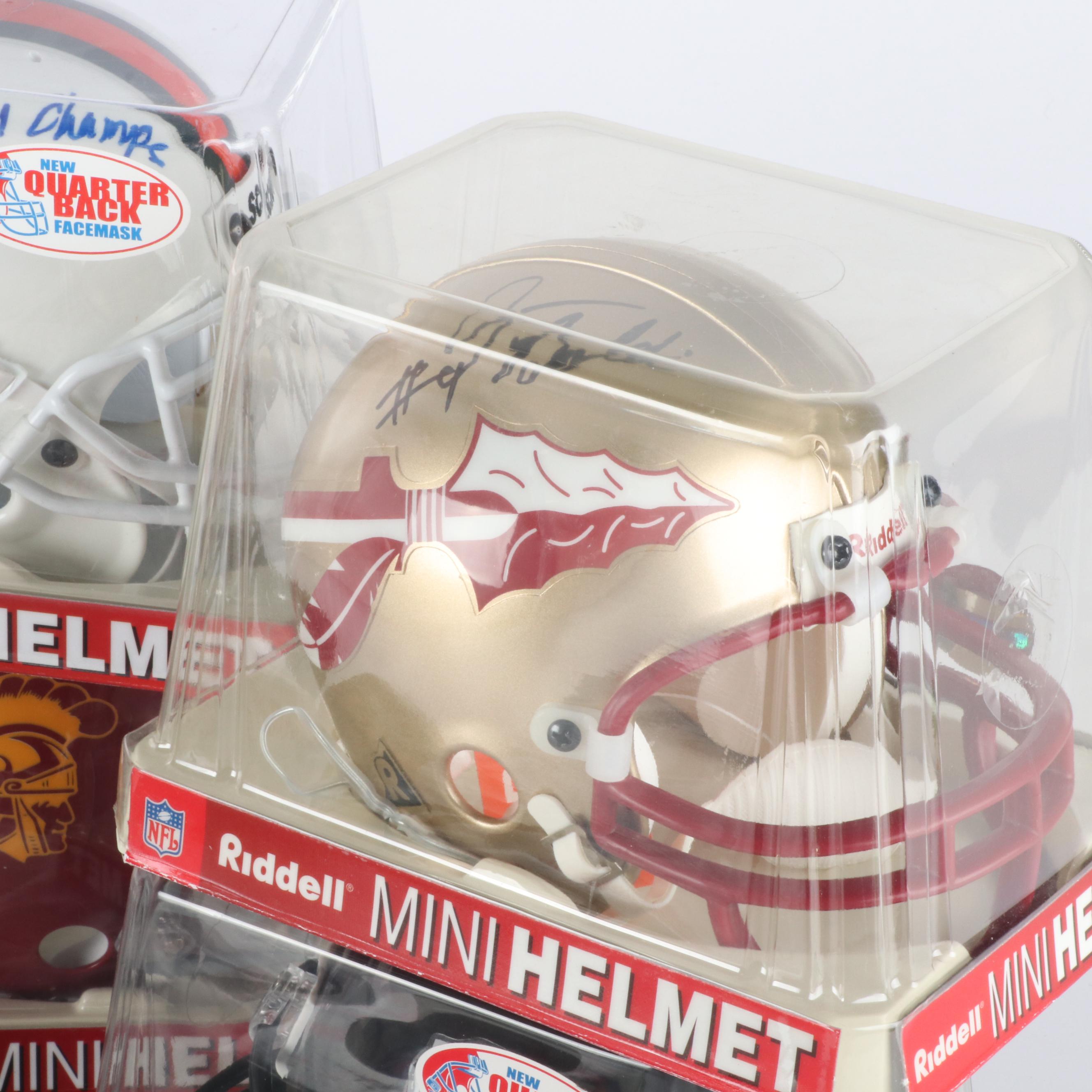 Football, Baseball, and Basketball Memorabilia, Including Several Signatures