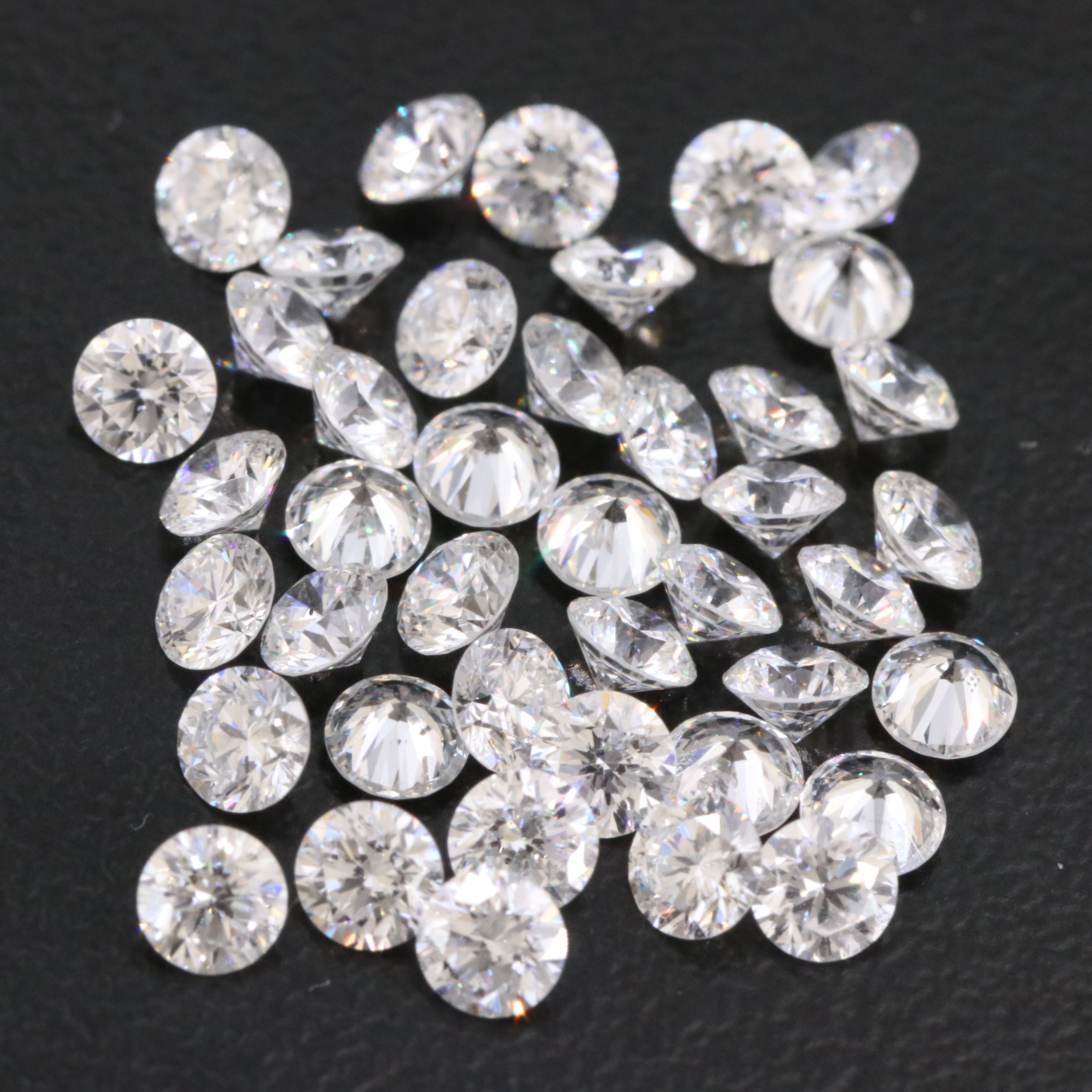 Loose 5.01 CTW Lab Grown Diamond Lot