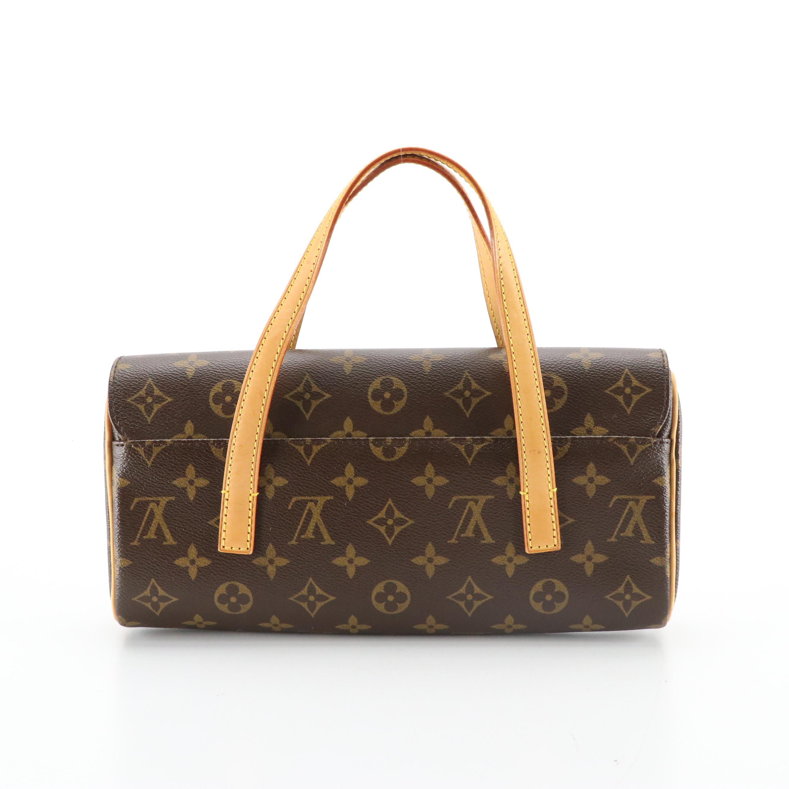 Louis Vuitton Sonatine Handbag in Monogram Canvas