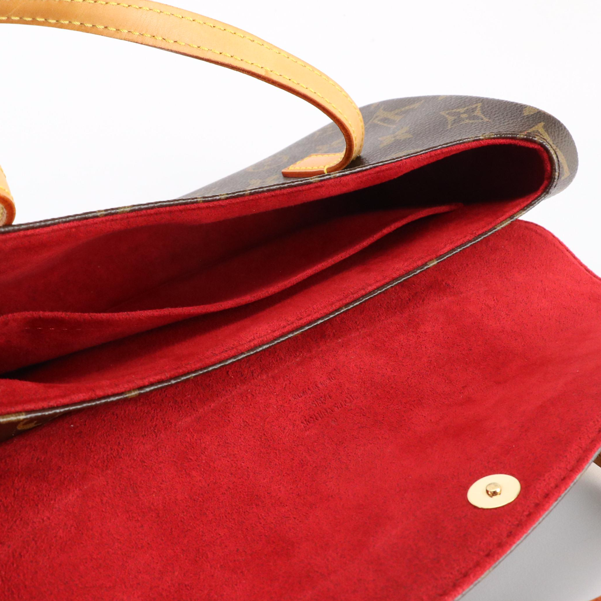 Louis Vuitton Sonatine Handbag in Monogram Canvas