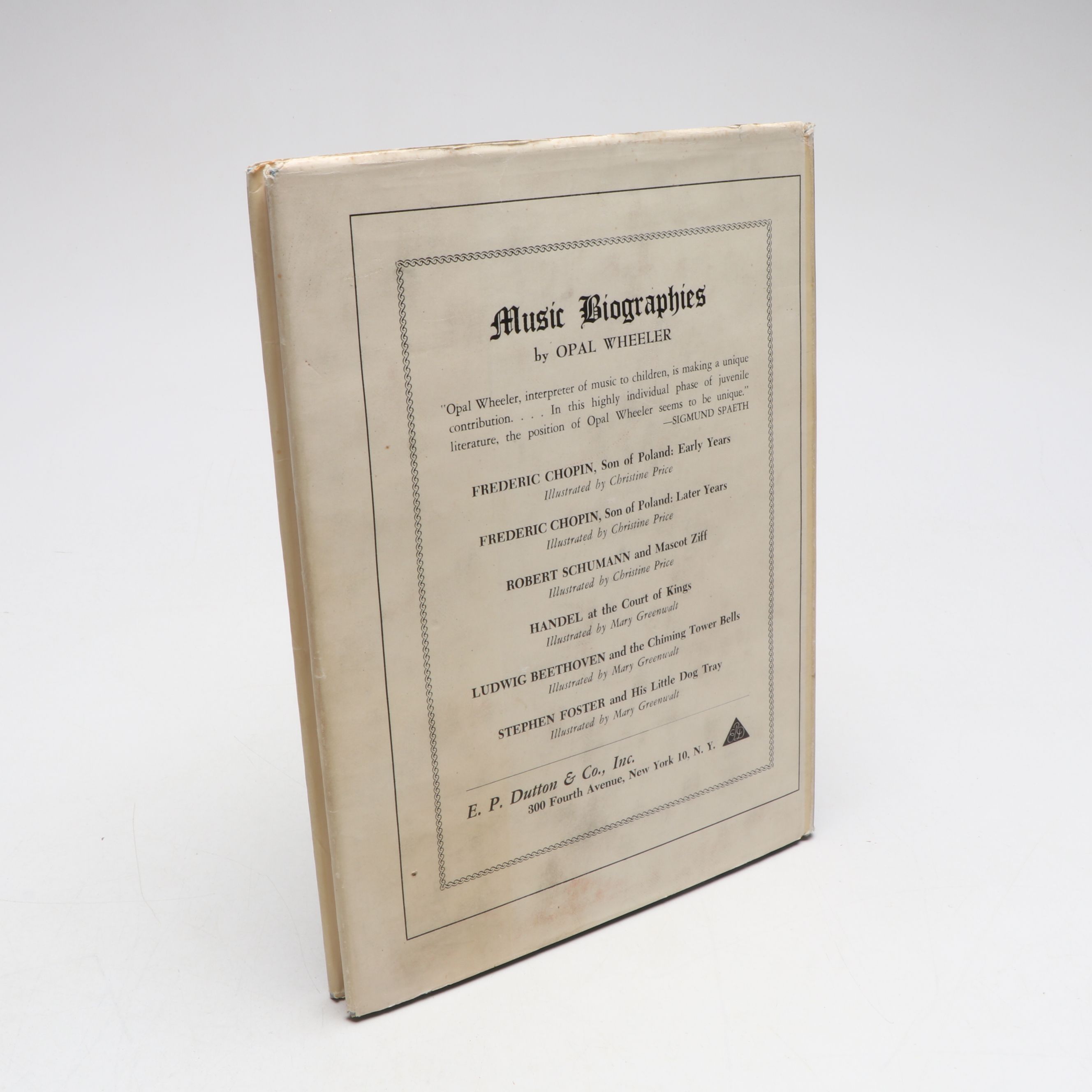 "Mozart: The Wonder Boy," "Frederic Chopin," and More Vintage Music Nonfiction