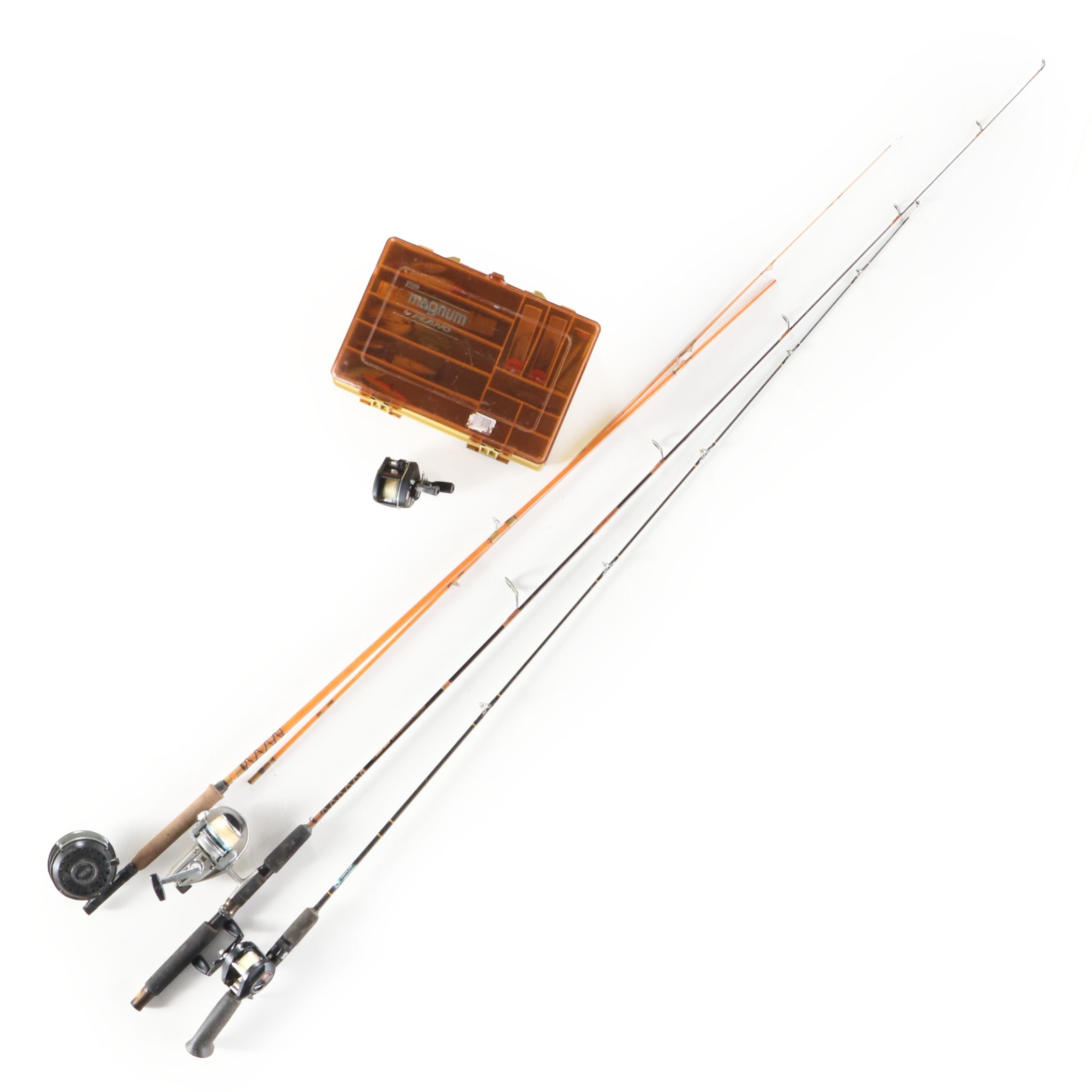 Shakespeare Graflite Rod Fishing Reel, Daiwa and Sears Reels, More