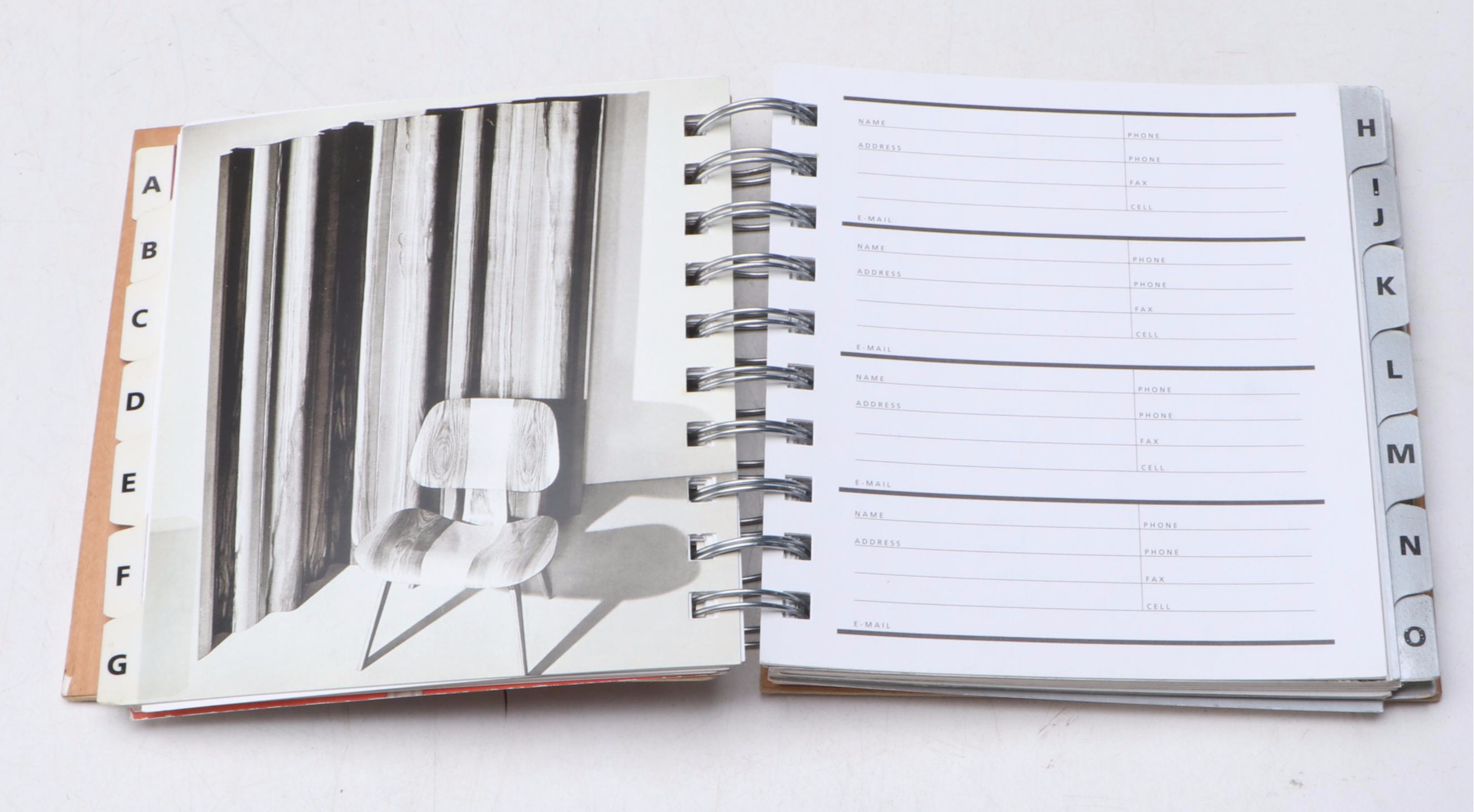 First Edition Eames Address Book, 2002