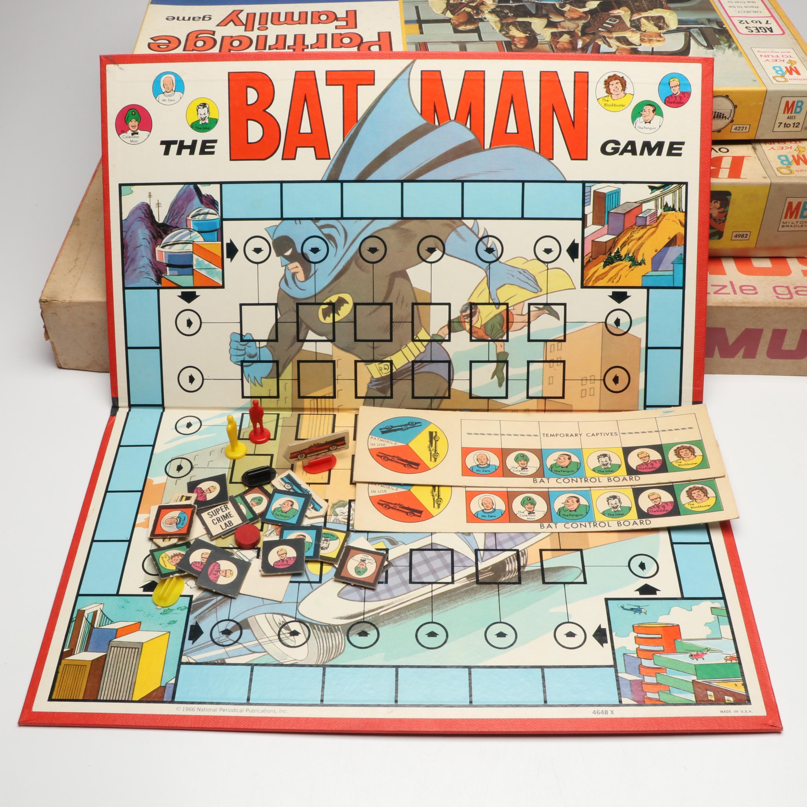 Candy Land, Beat the Clock and More Board Games, Mid to Late 20th Century