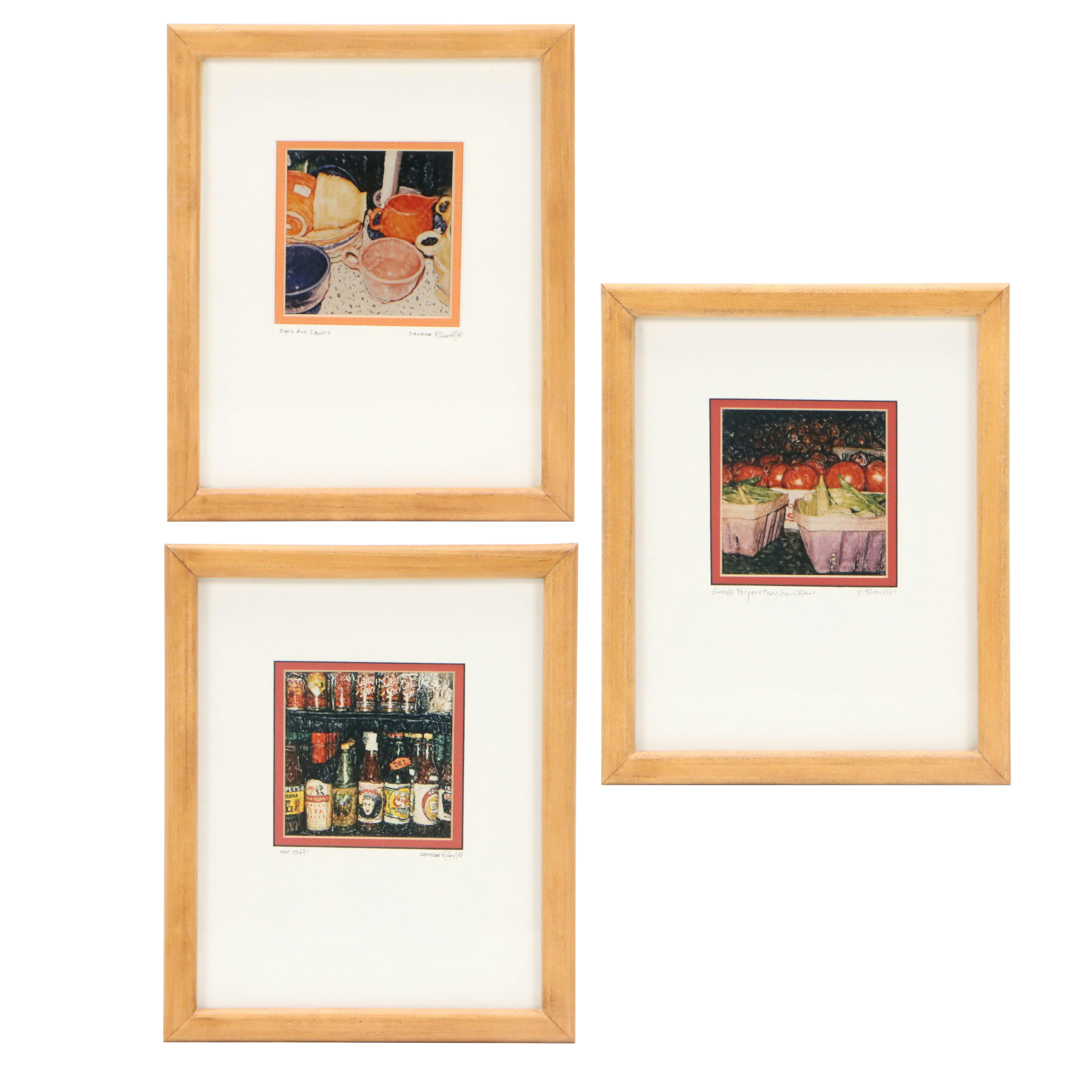 Sandra Russell Internal Color Film Photographs, Late 20th Century