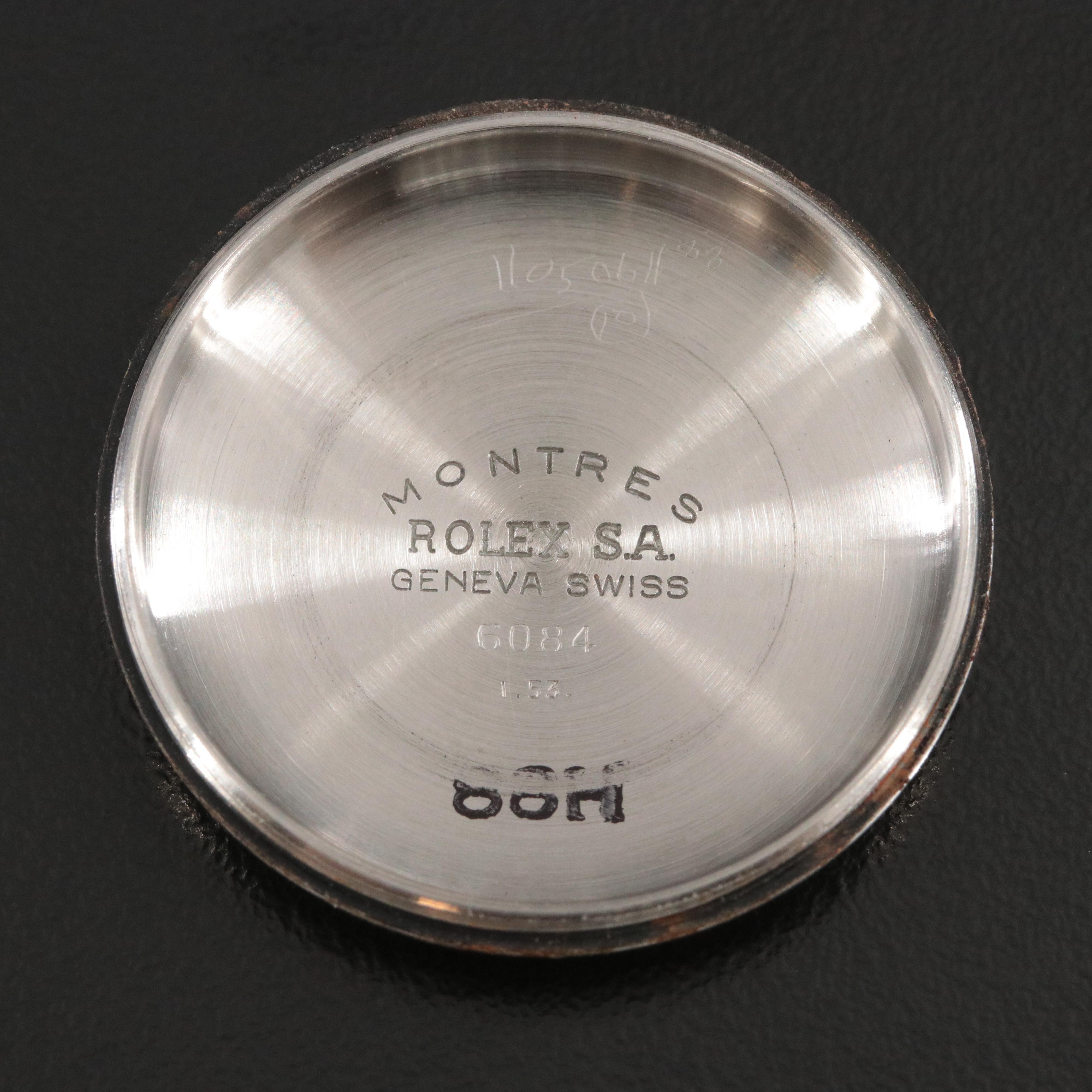 1953 Rolex Oyster Perpetual Stainless Steel Watch