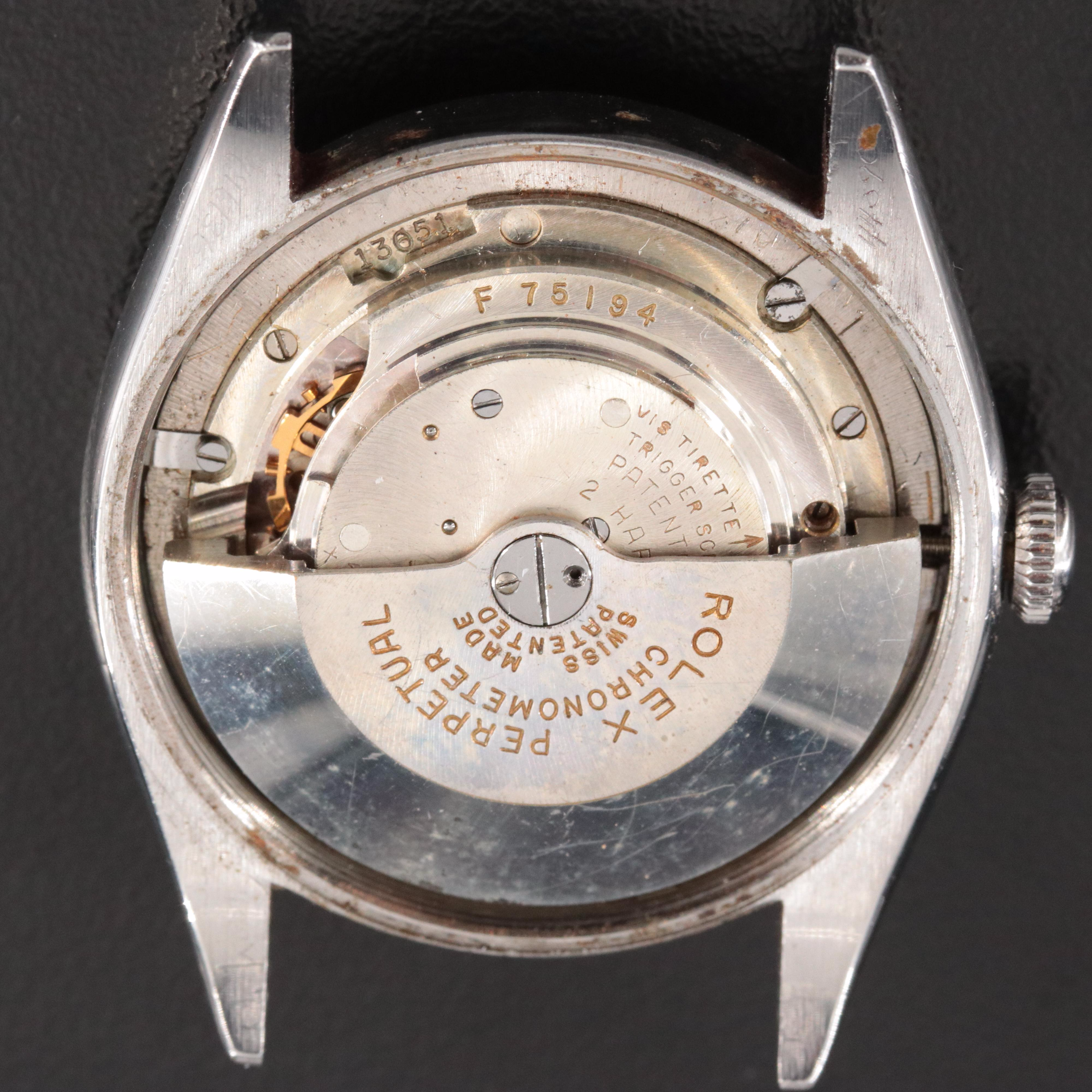 1953 Rolex Oyster Perpetual Stainless Steel Watch