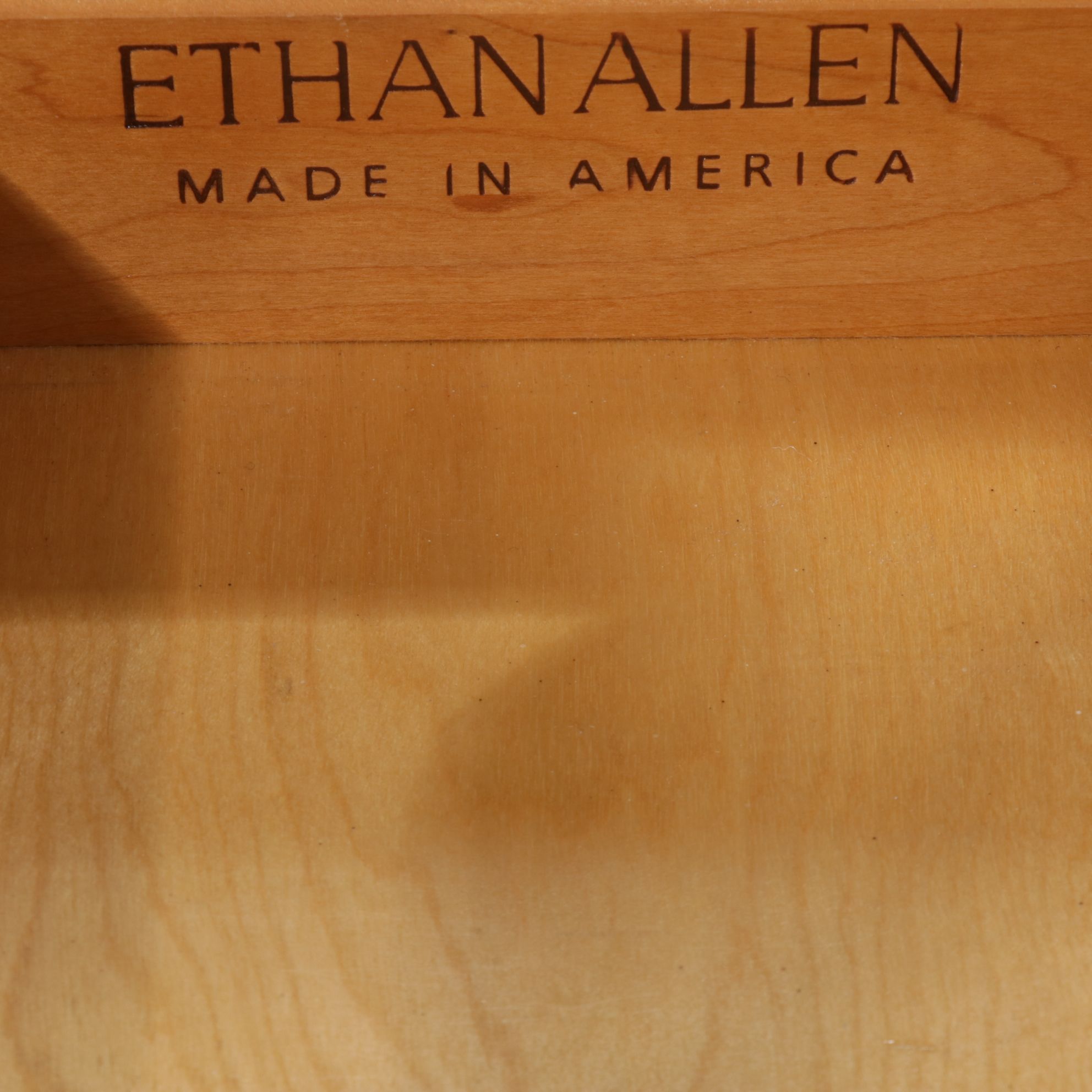 Ethan Allen Chippendale Style Cherry Executive Desk