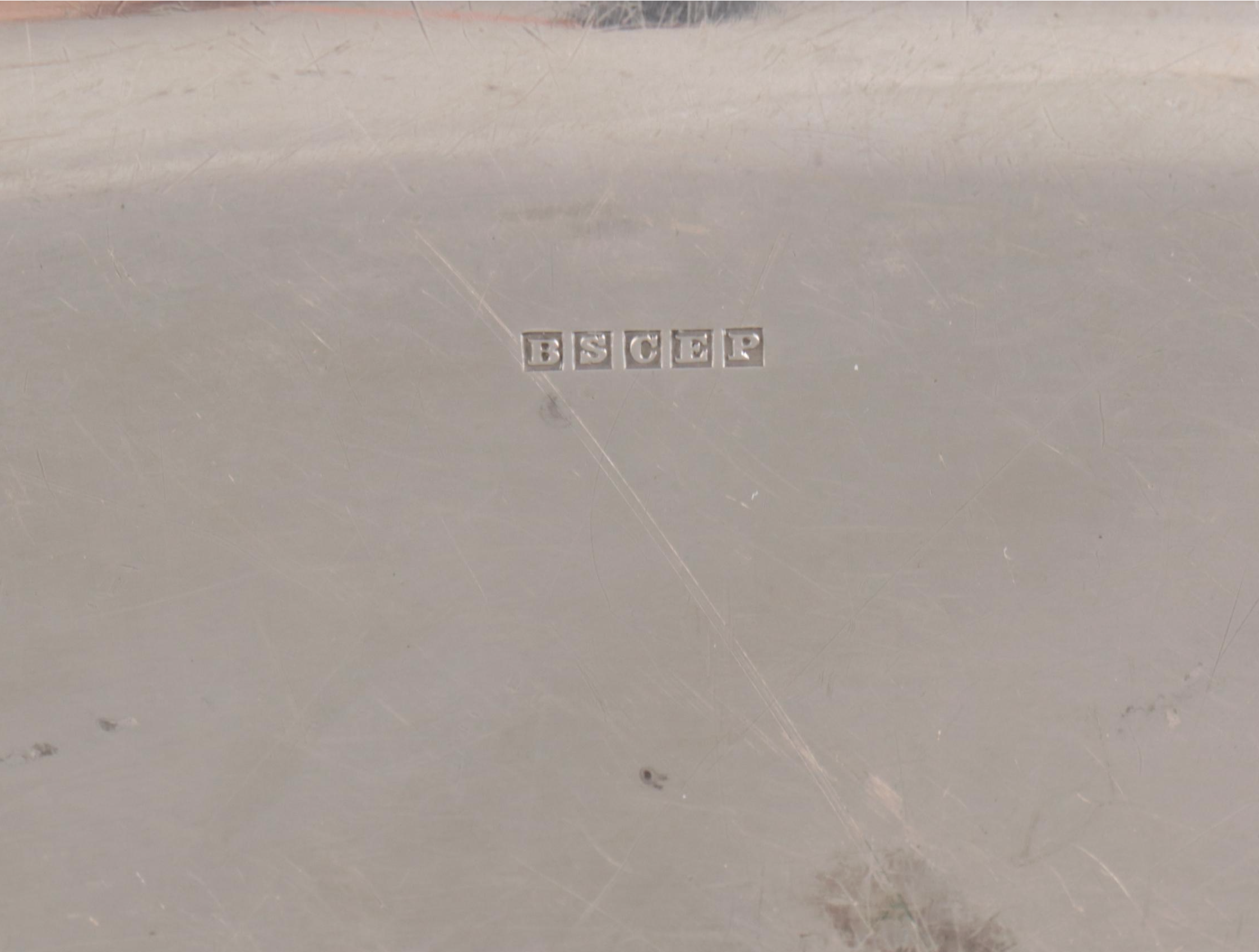 Wm Rogers "Windsor" Oval Platter and Other Silver Plate Serving Trays