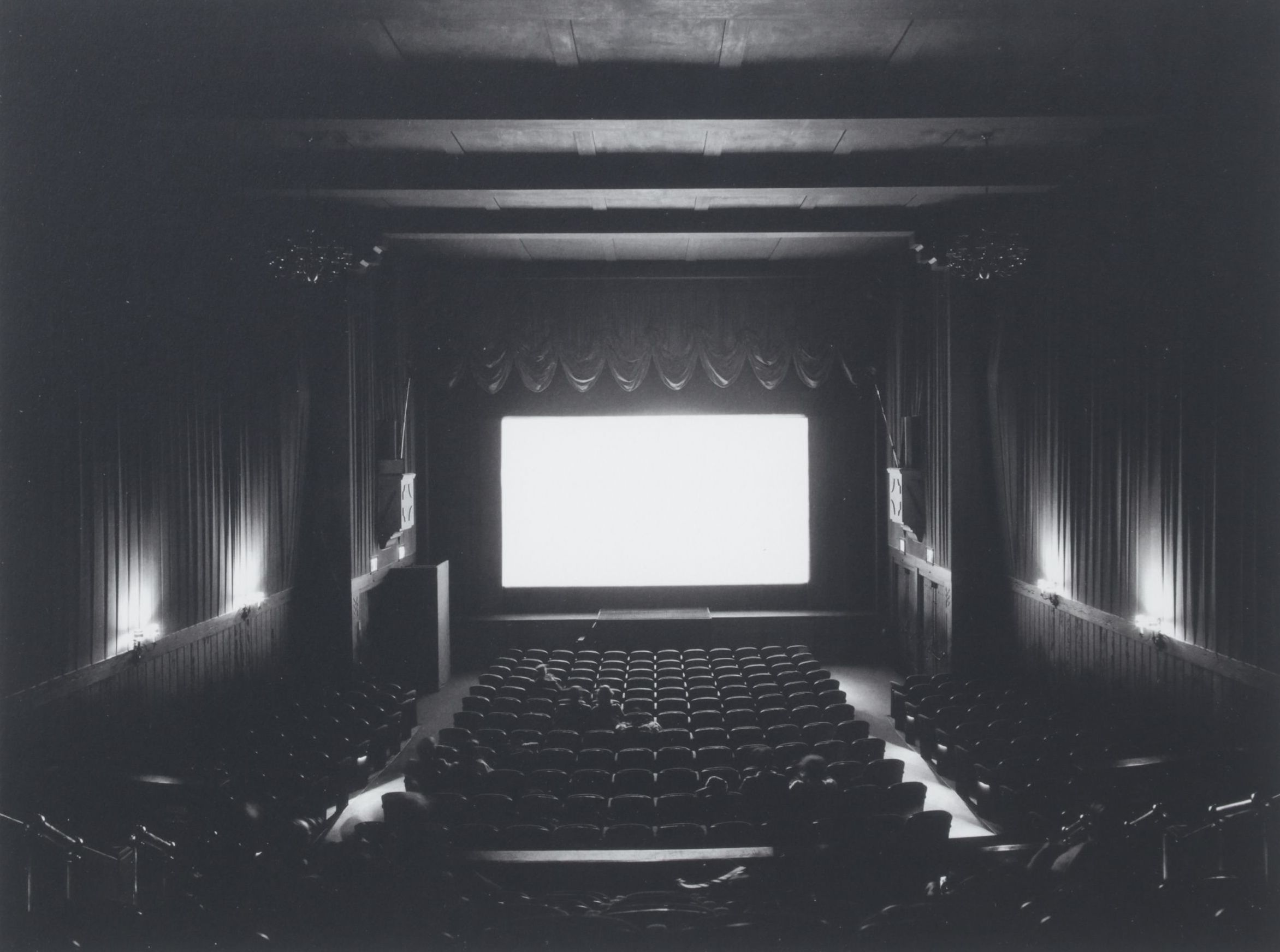 Hiroshi Sugimoto Offset Lithograph "Plaza, New York" from "Theaters" Series